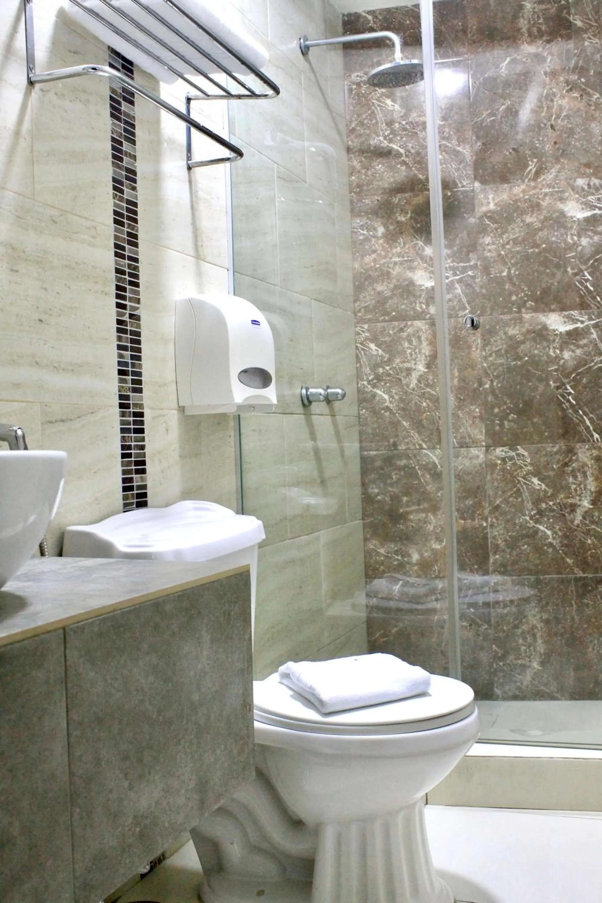 Shower in Hotel Presidente Internacional