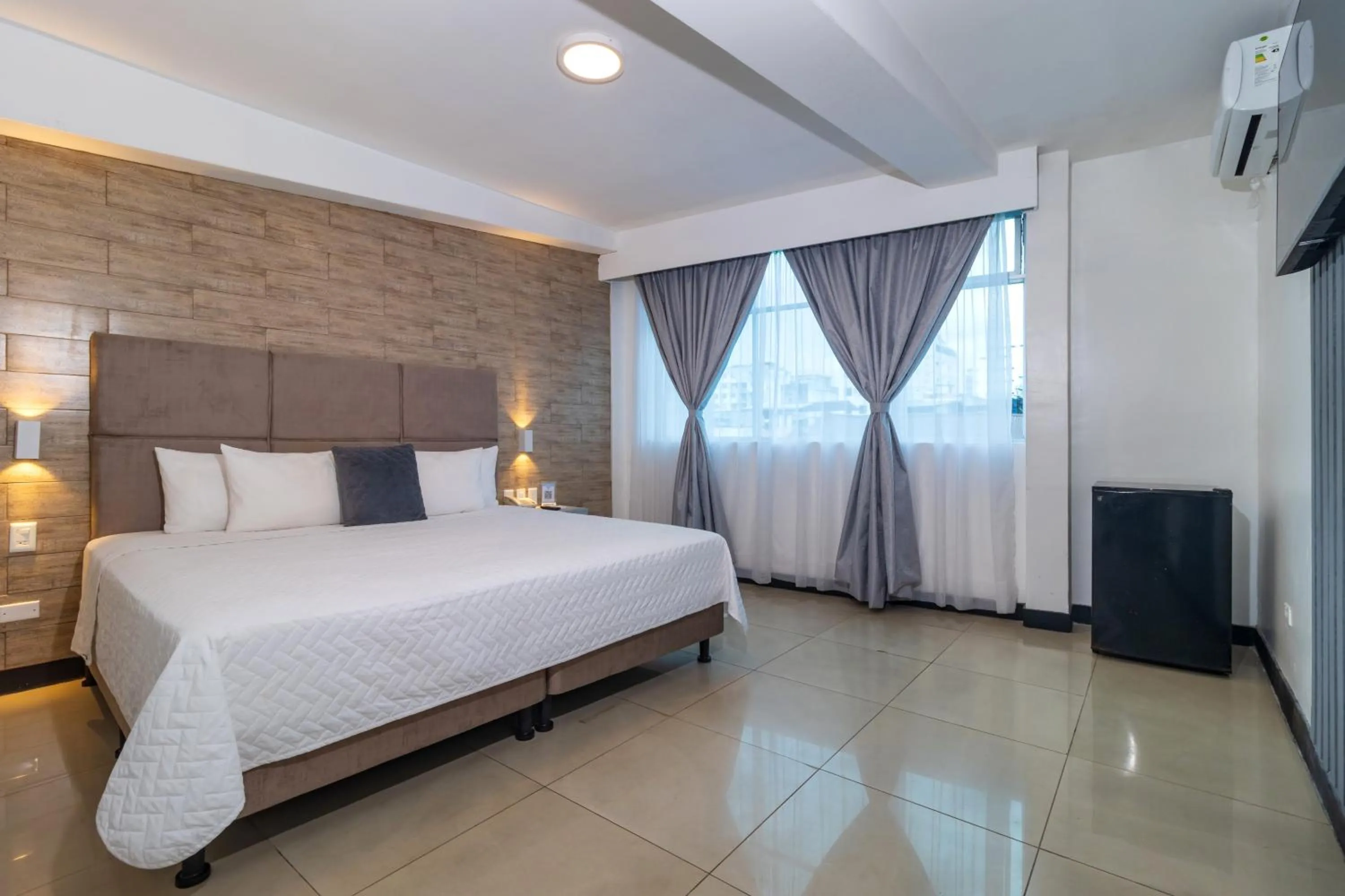 Bed in Hotel Presidente Internacional