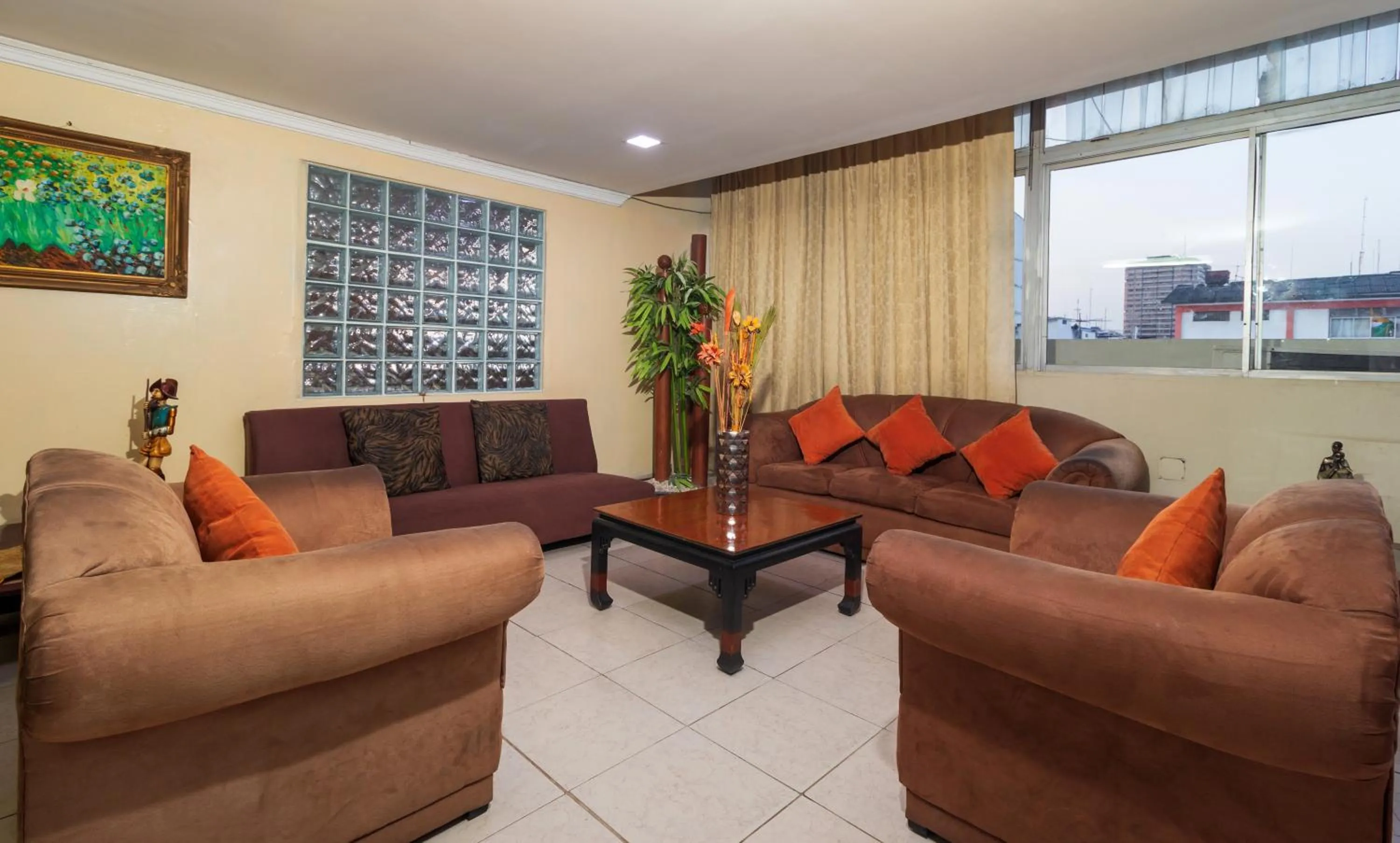 Living room in Hotel Malecon Inn