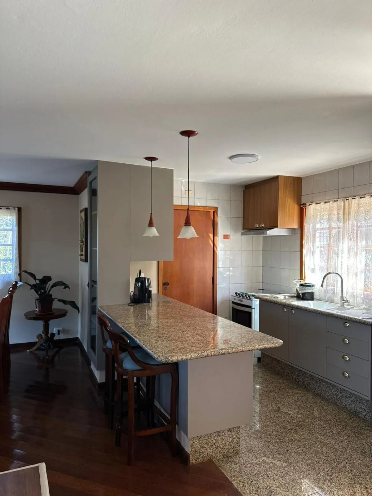 kitchen in Pousada Constellation Lodge