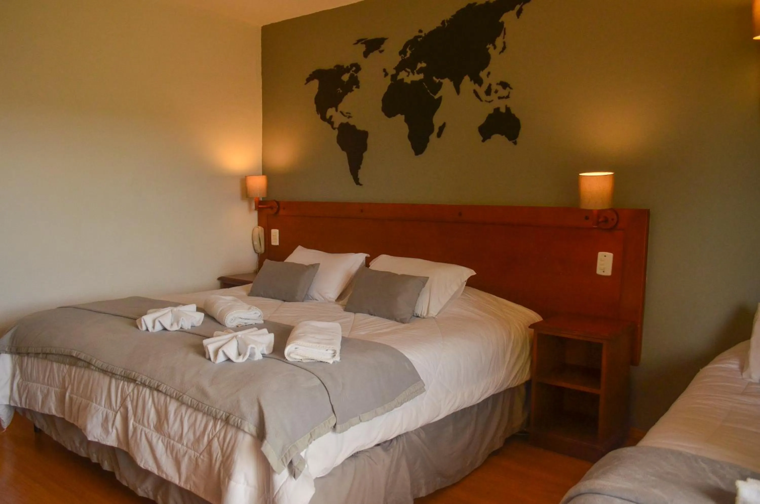 Bedroom, Bed in Pousada Constellation Lodge