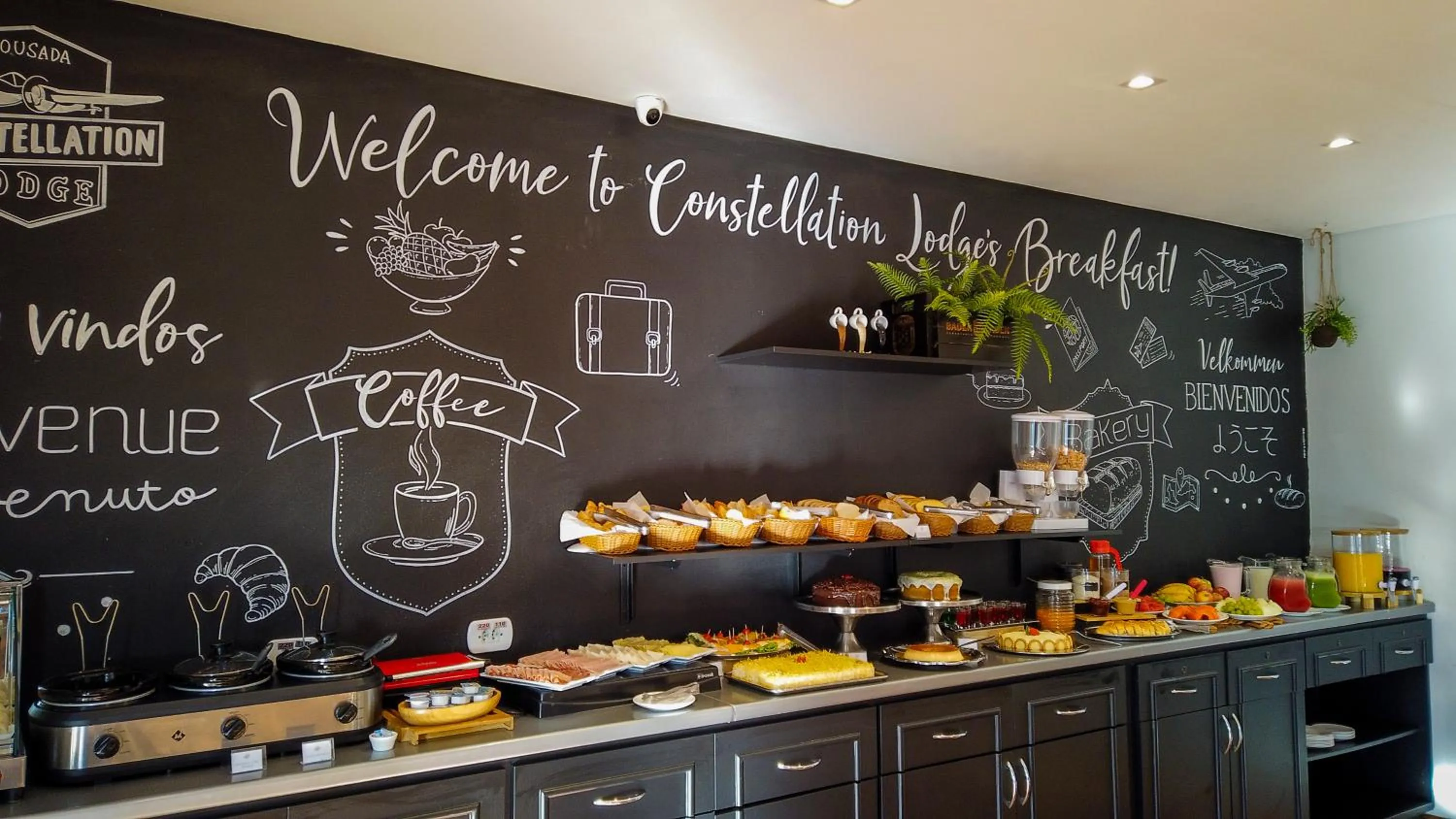 Food and drinks in Pousada Constellation Lodge