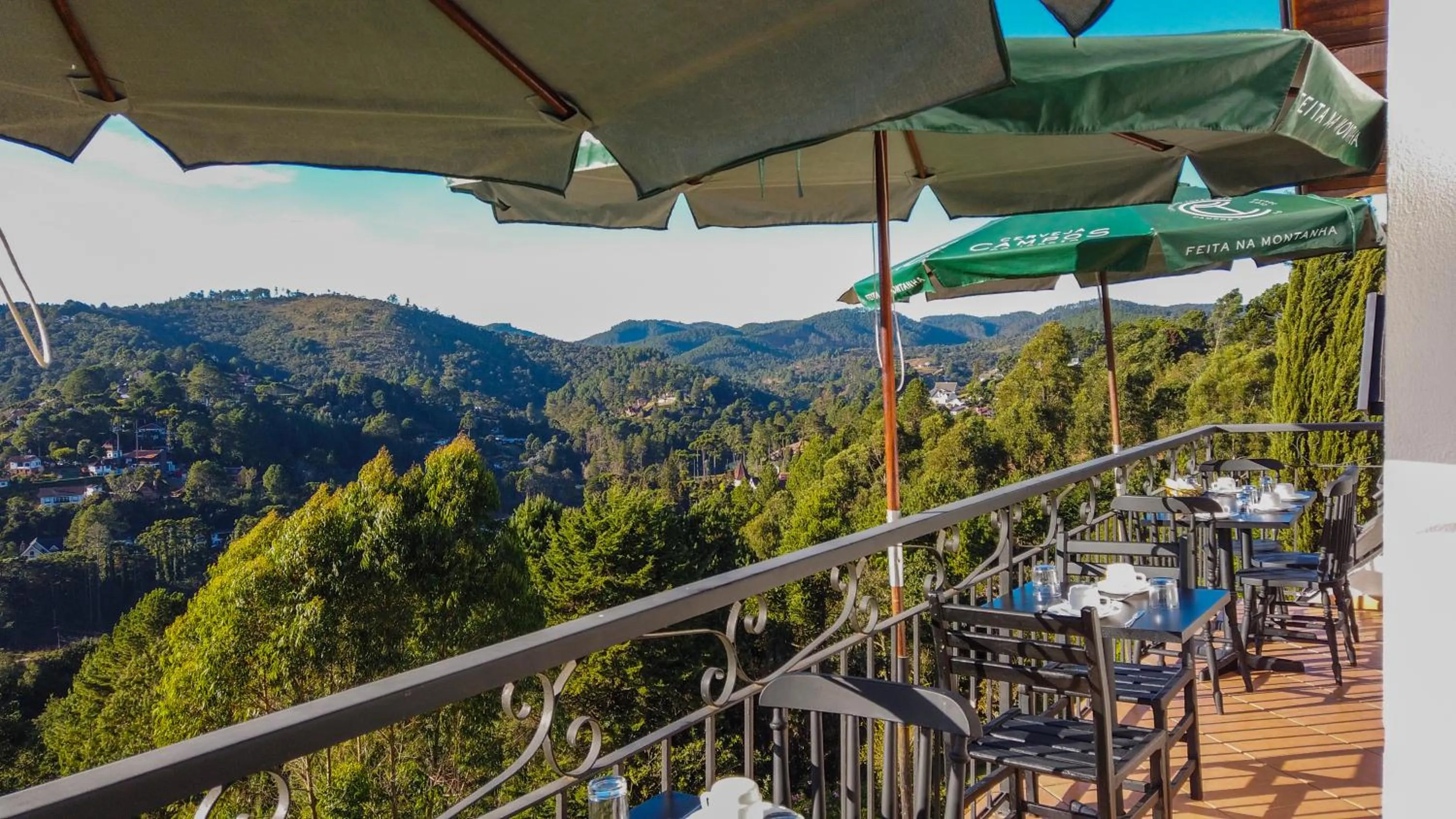 Mountain view in Pousada Constellation Lodge