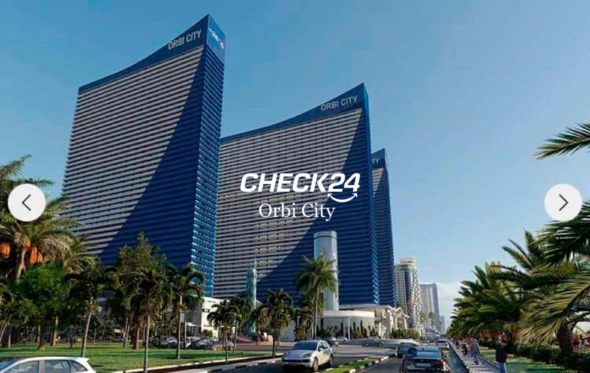 Property building in CHECK 24 orbi city