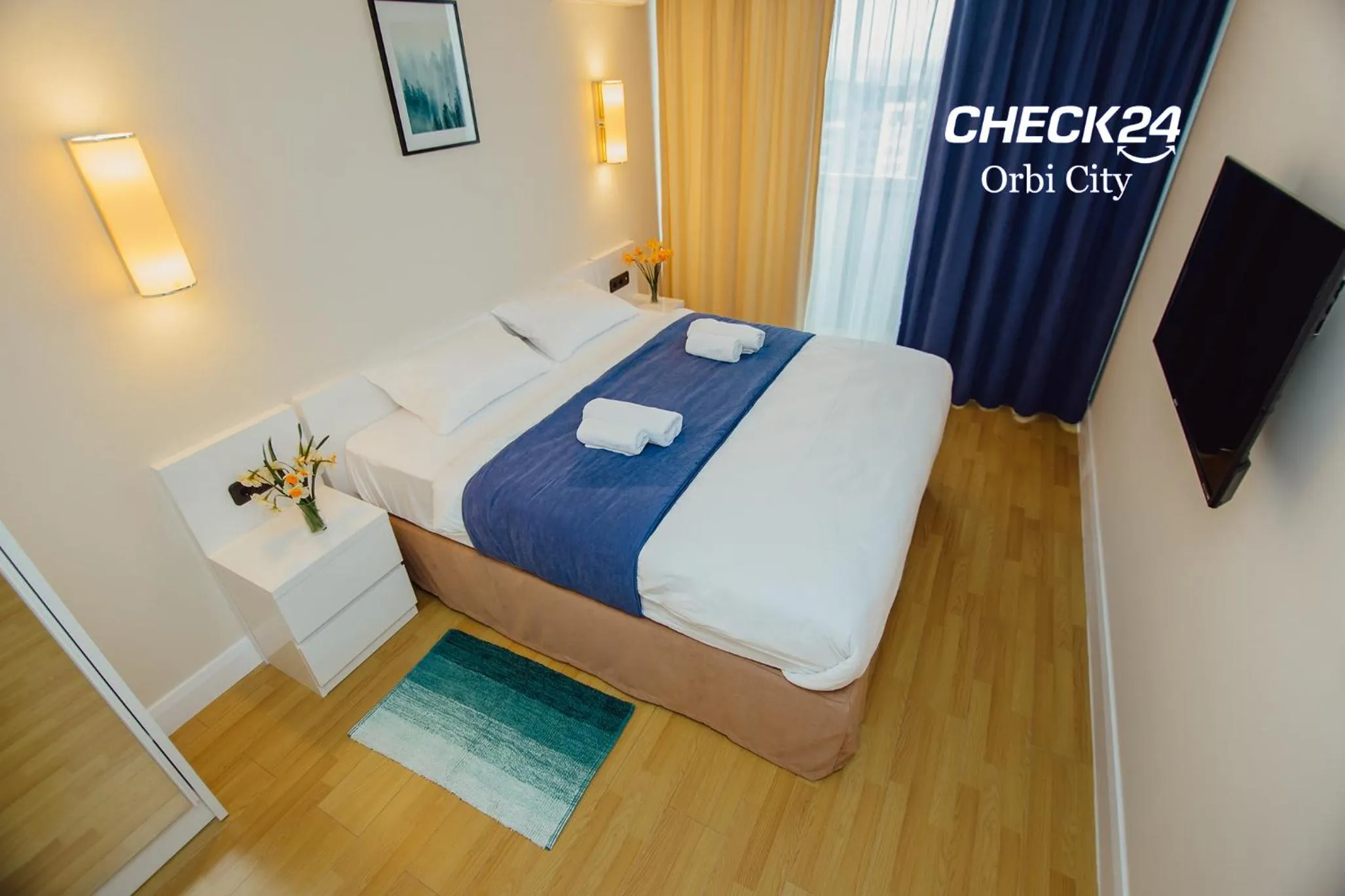 Bed in CHECK 24 orbi city