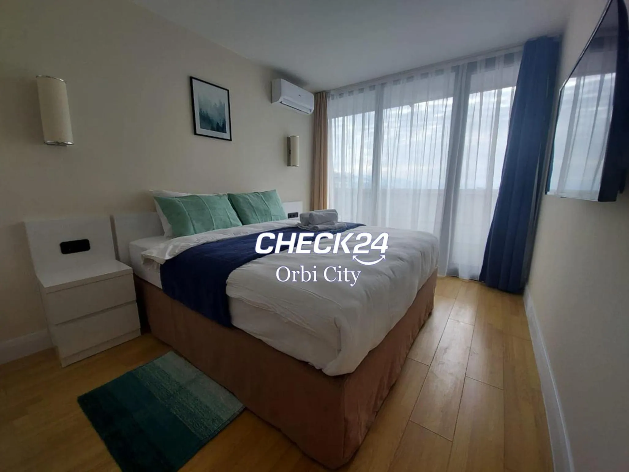 Bed in CHECK 24 orbi city