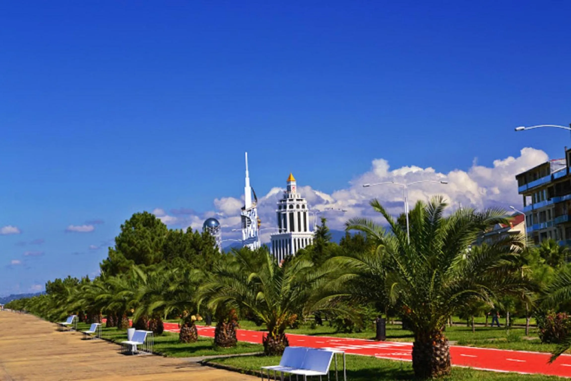 Beach in Viva Blue Batumi