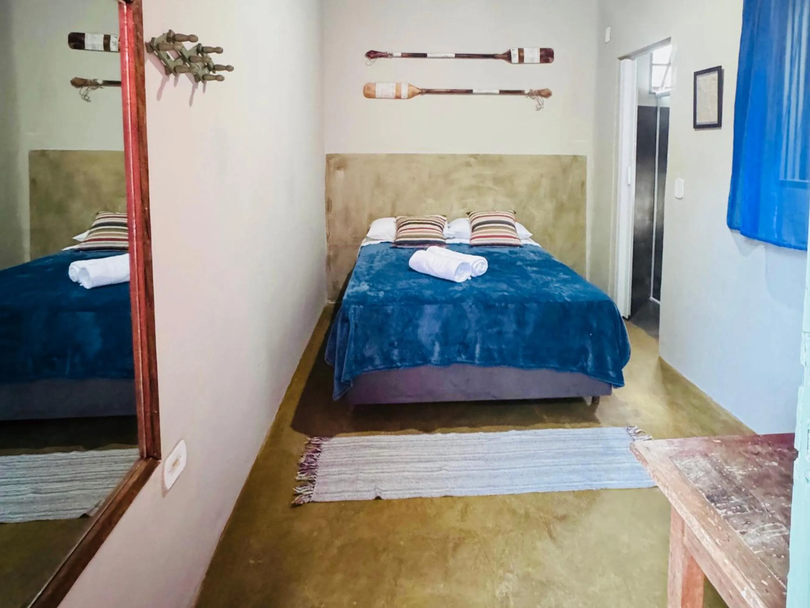 Bed in Pousada da Rosa