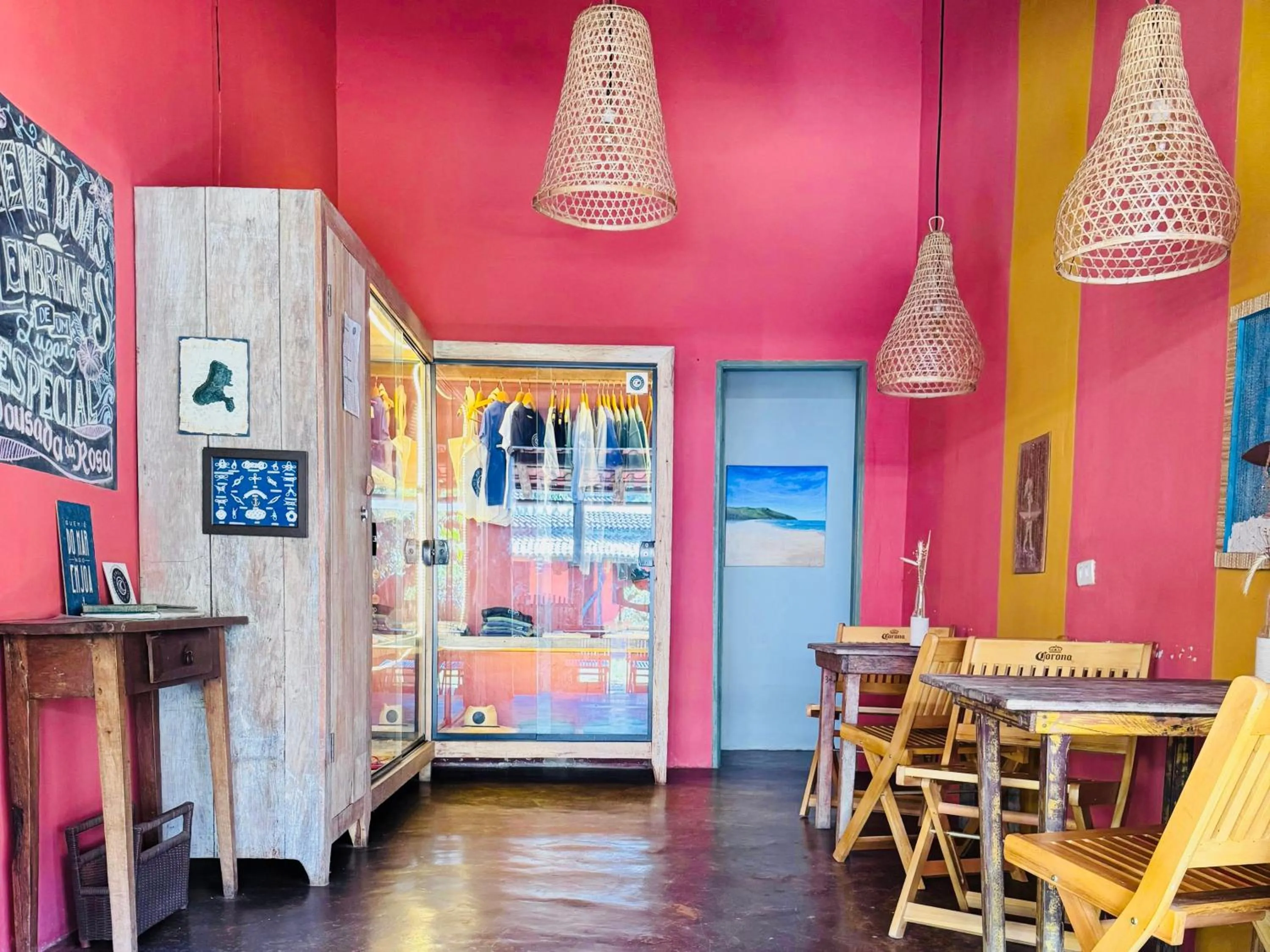 Property building in Pousada da Rosa