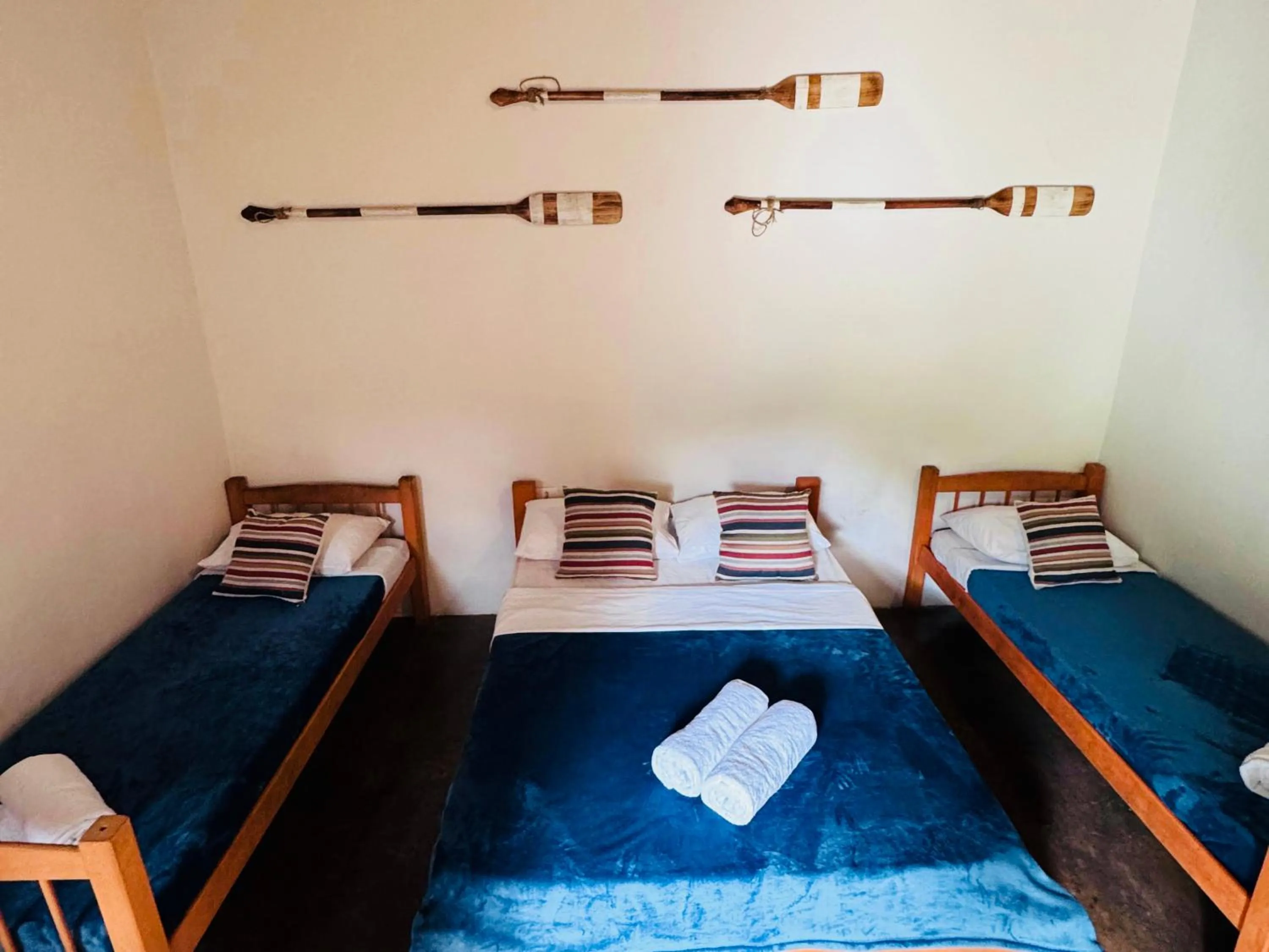 Bed in Pousada da Rosa