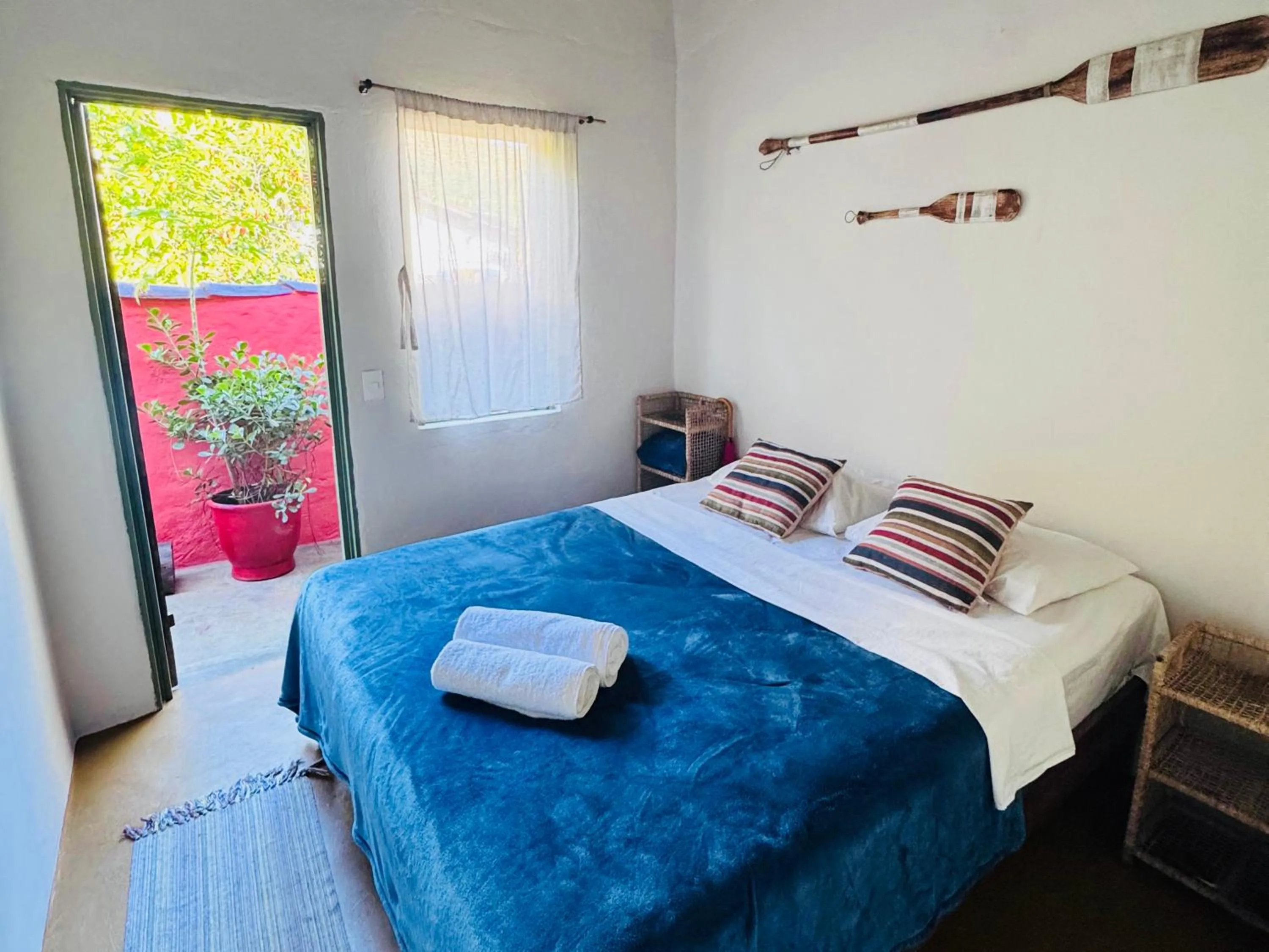 Bed in Pousada da Rosa