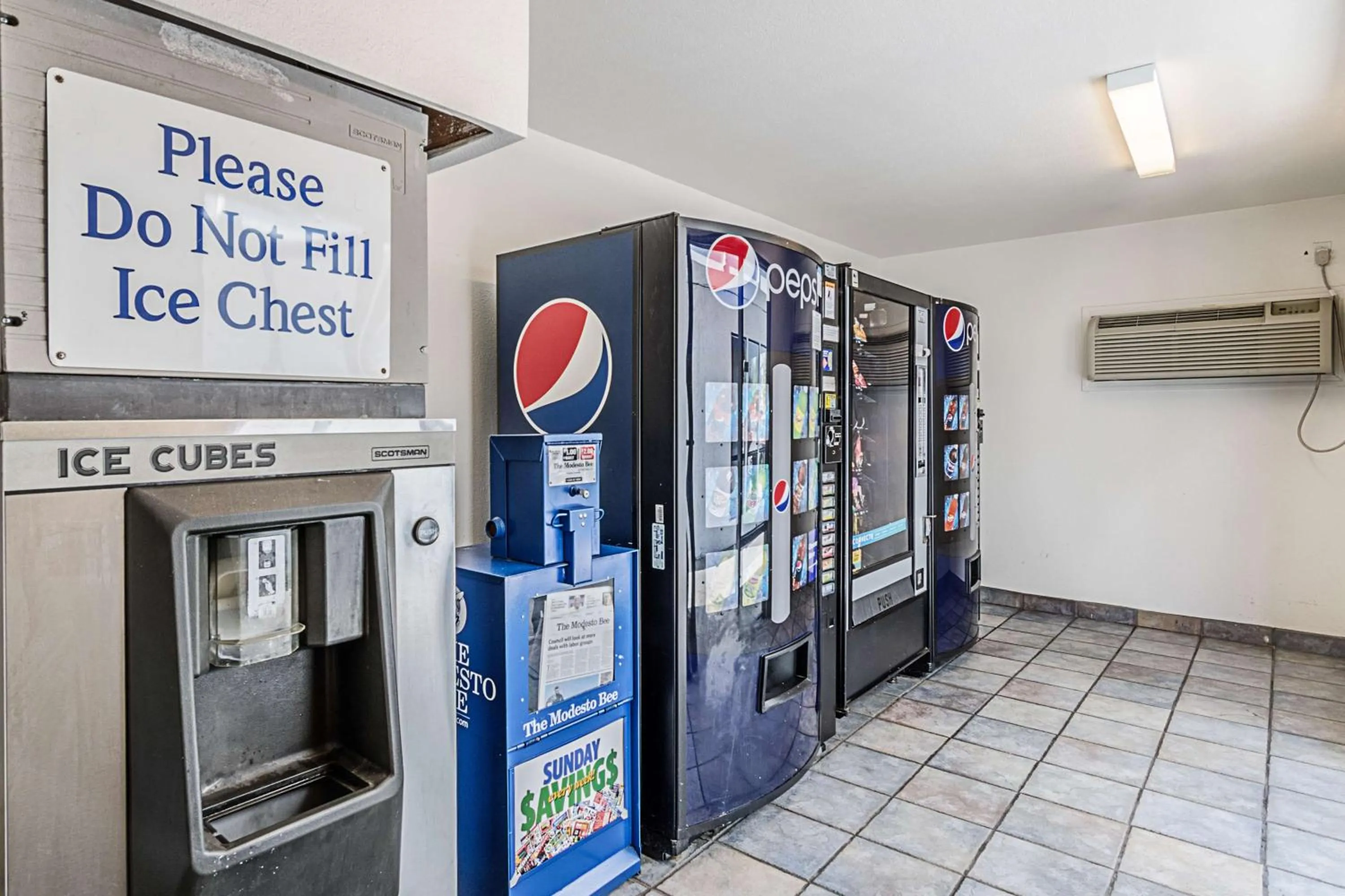 On site in Motel 6 Modesto, CA