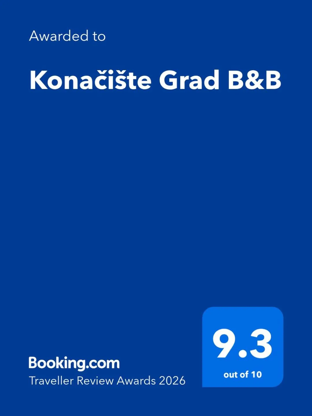 Konačište Grad B&B