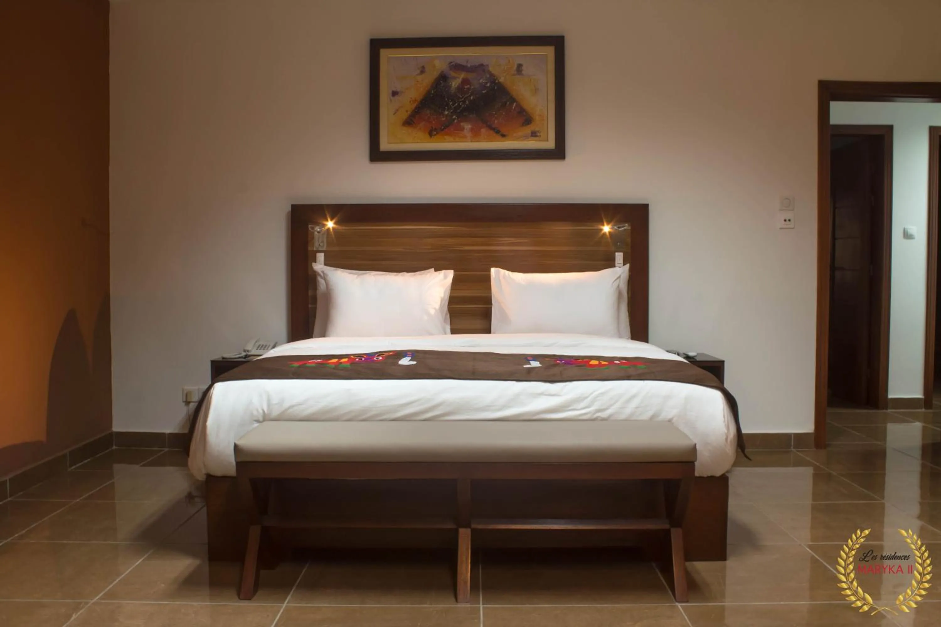 Bedroom, Bed in Residence Maryka II