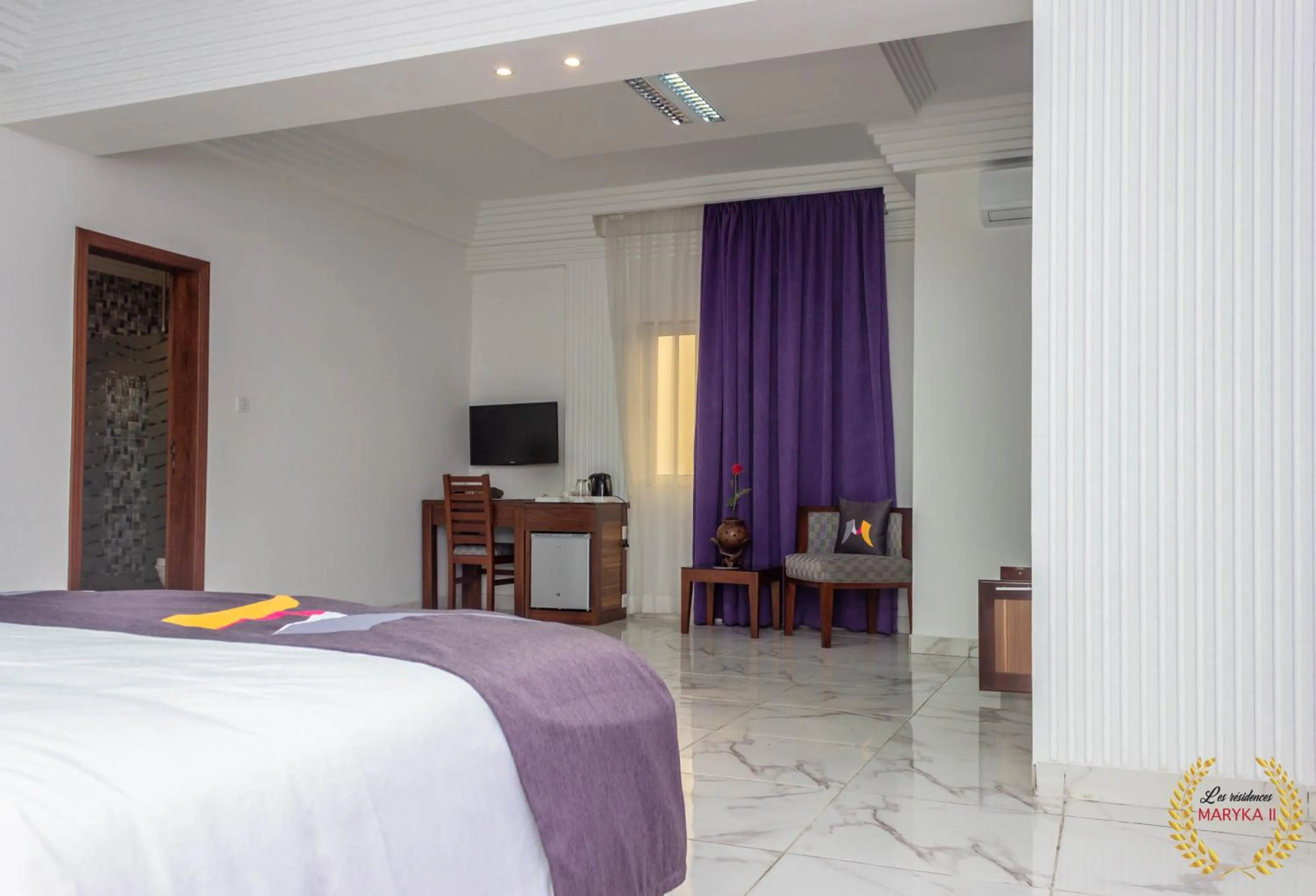 Bedroom, Bed in Residence Maryka II