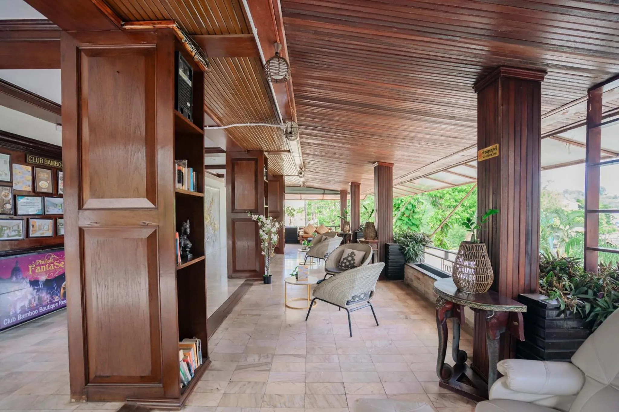 Lobby or reception in Club Bamboo Boutique Patong Beach Resort