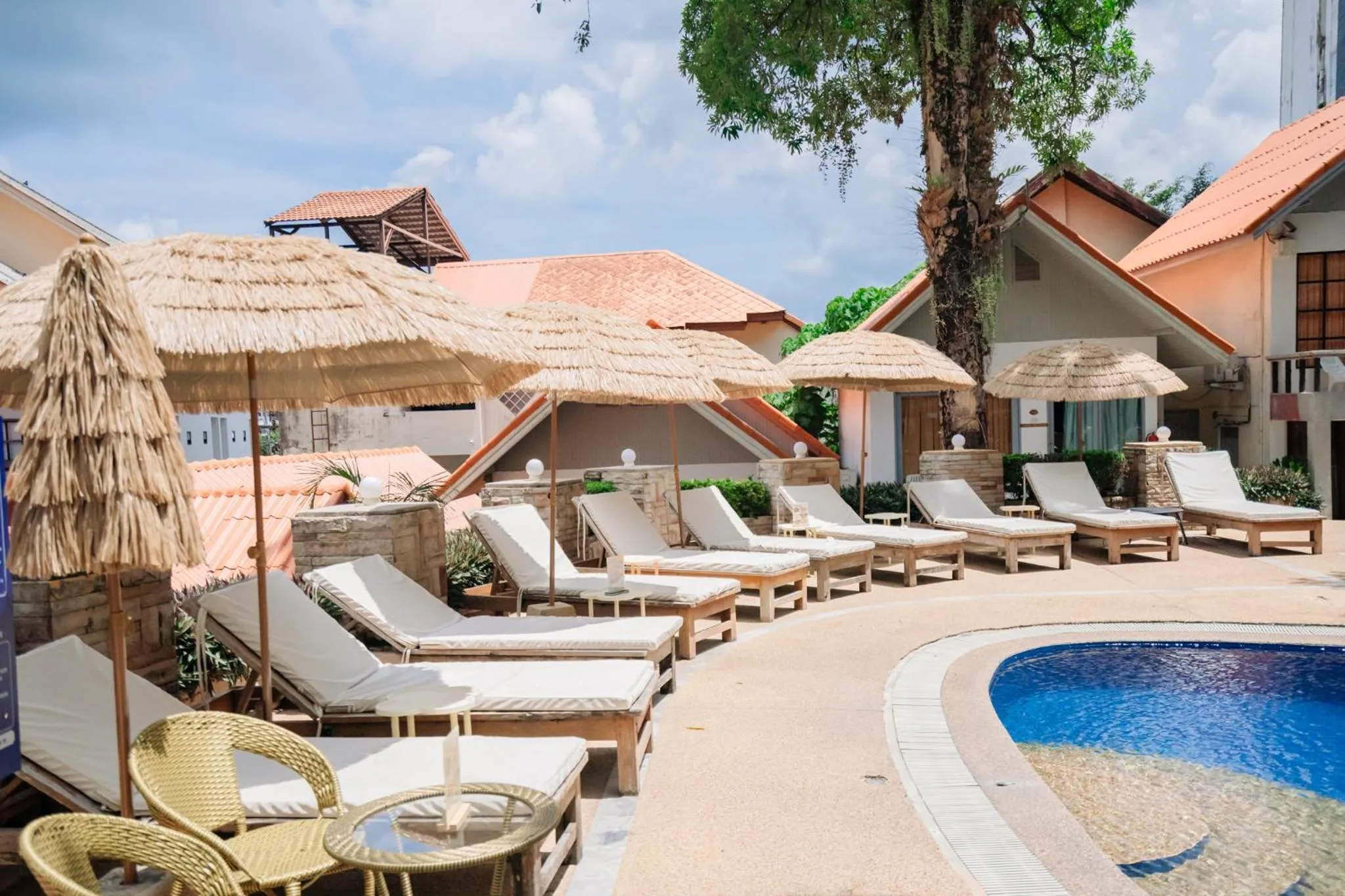 Pool view in Club Bamboo Boutique Patong Beach Resort