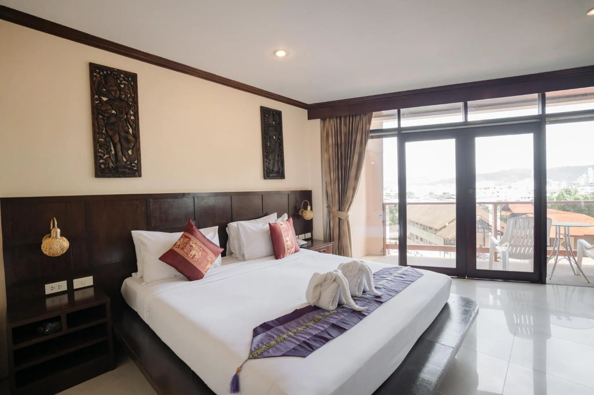 Bedroom, Bed in Club Bamboo Boutique Patong Beach Resort