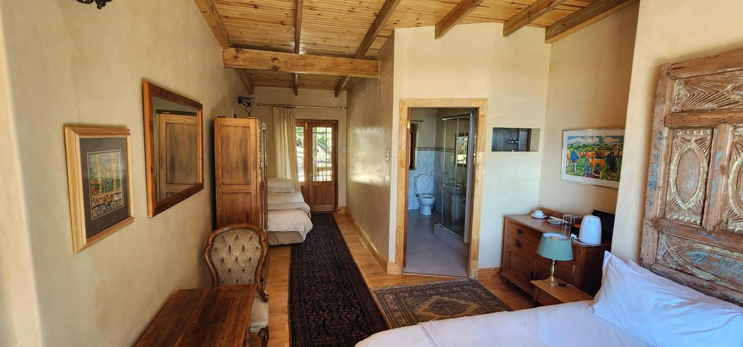 Bed in Monkey Valley Resort