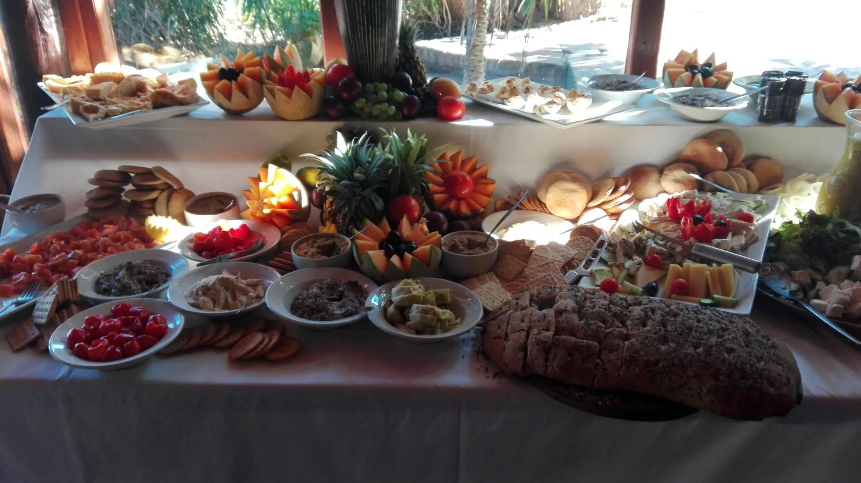 Breakfast in Monkey Valley Resort