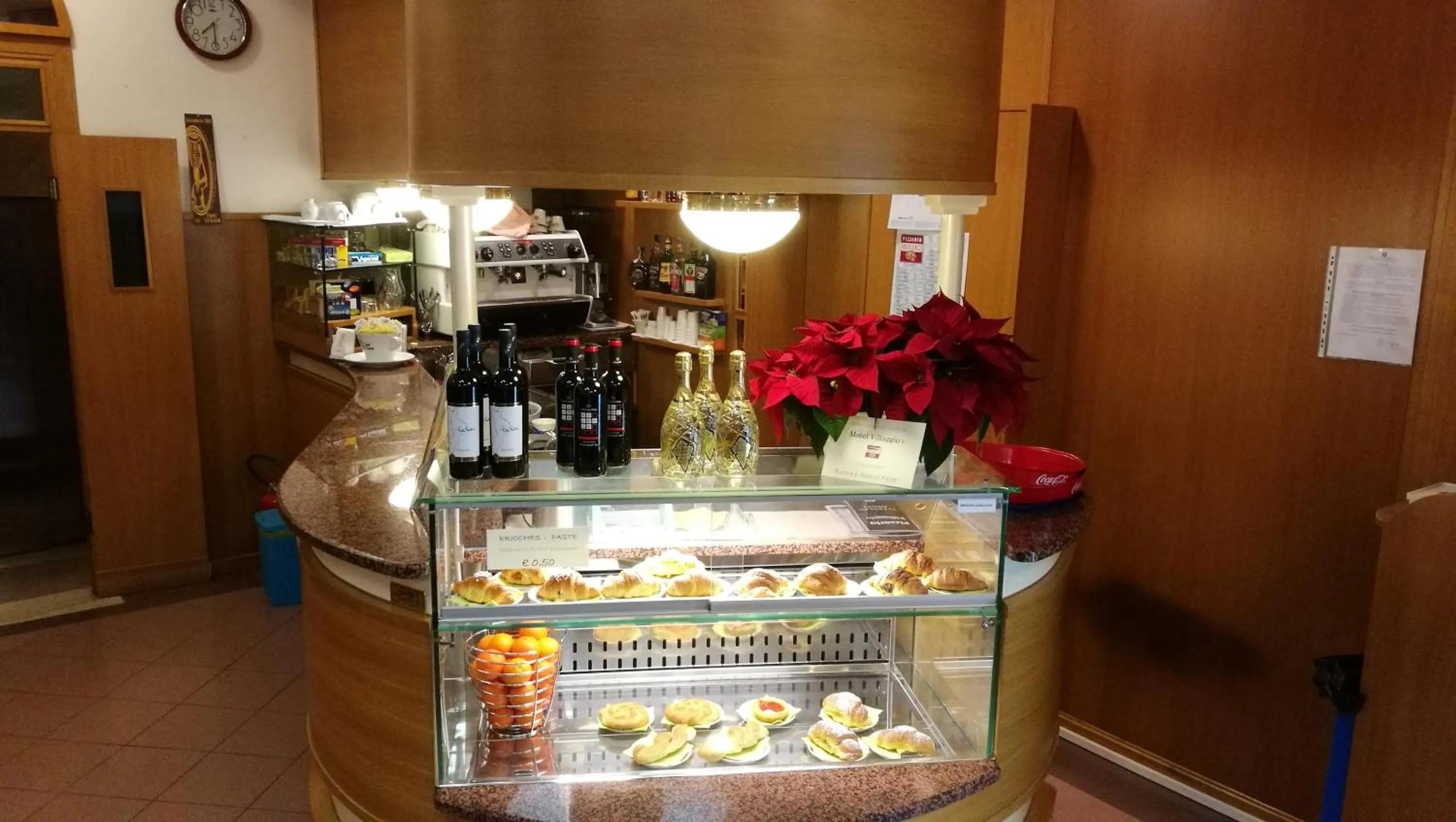 Italian breakfast in Motel Villaggio