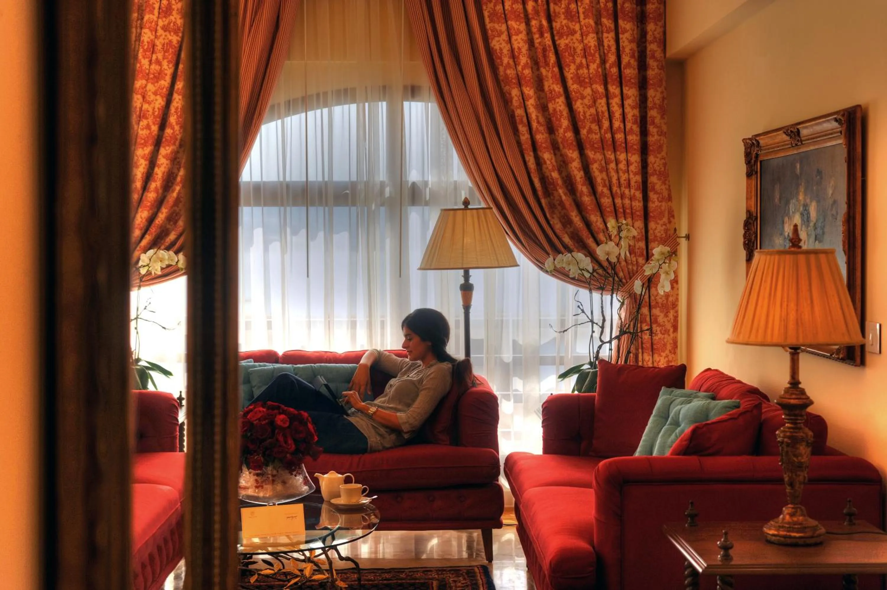 Living room in Byblos Sur Mer