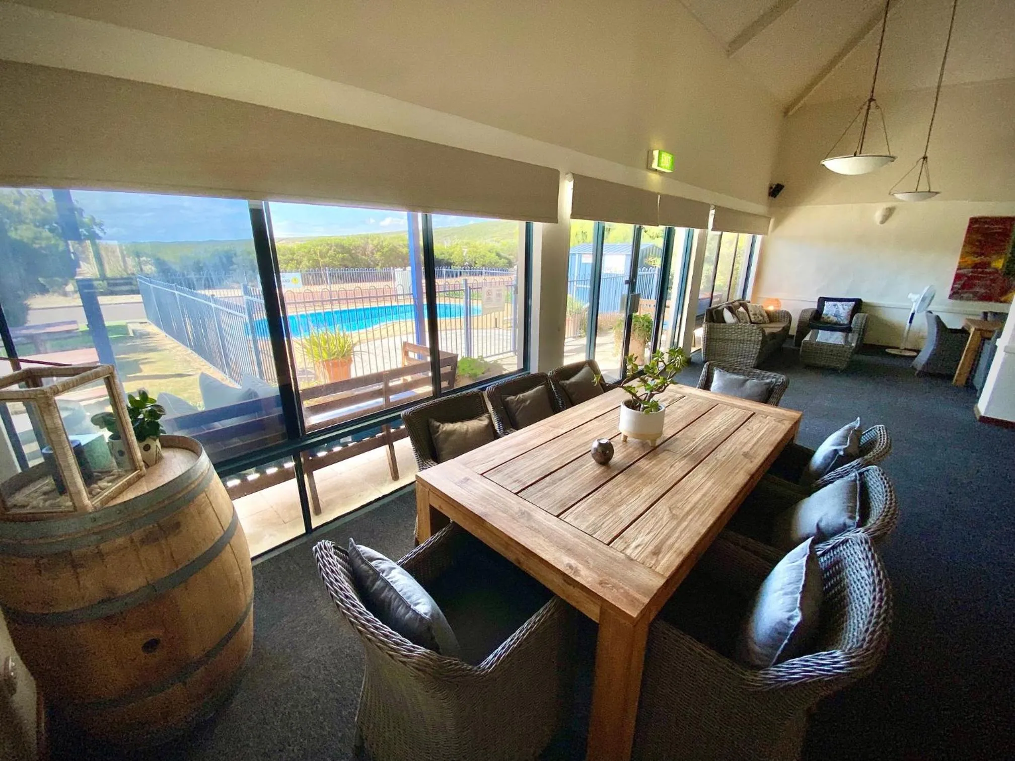 Living room in Surfpoint Resort