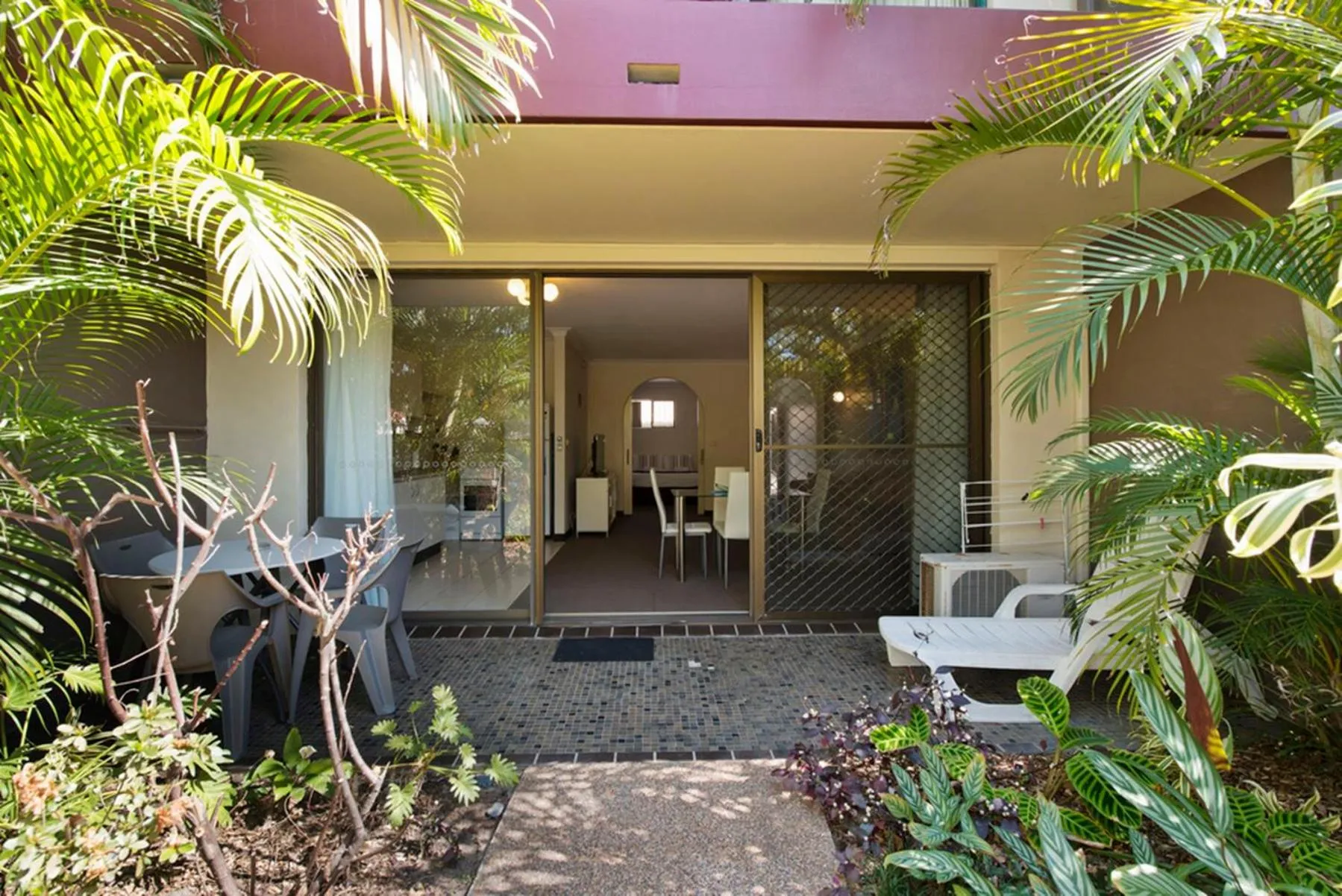 Patio in Smugglers On The Beach