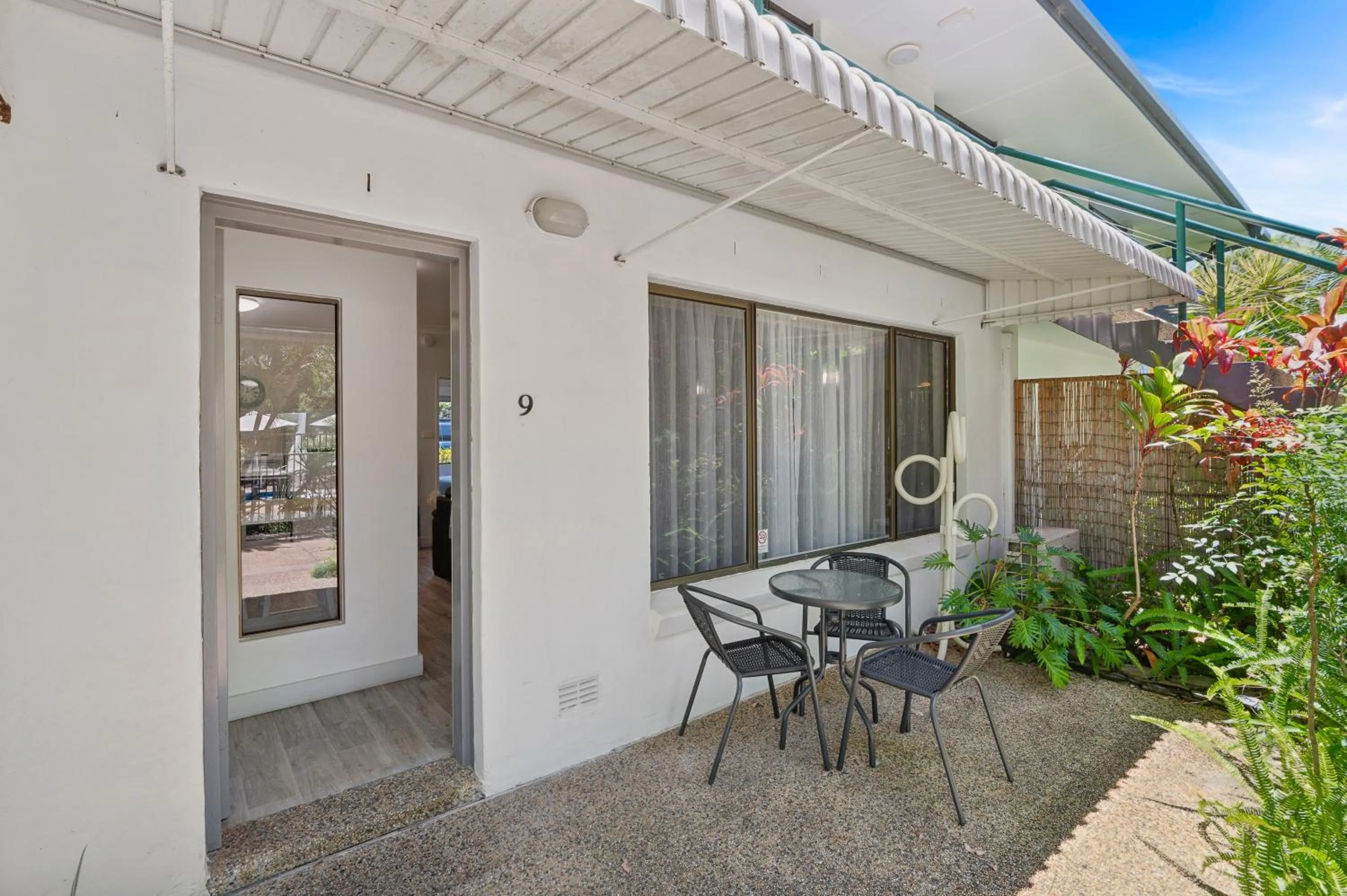 Patio in Smugglers On The Beach