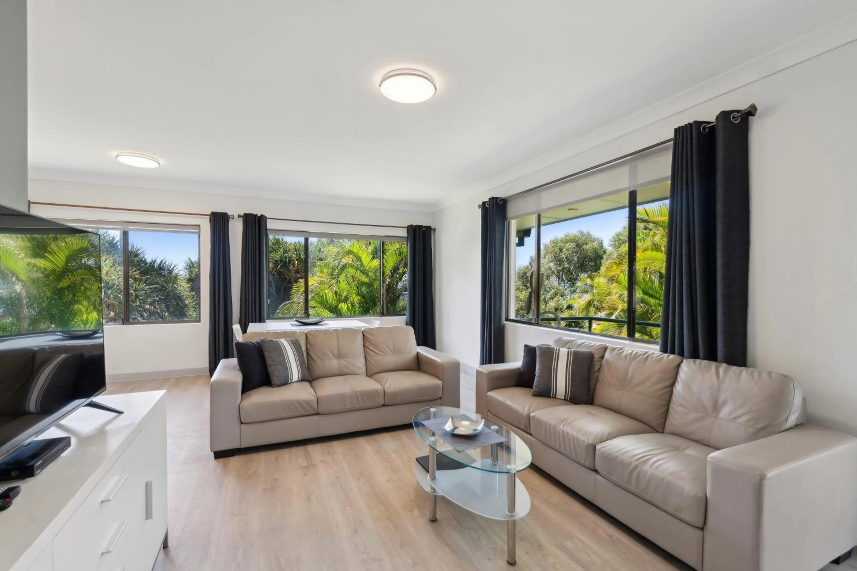 Living room in Smugglers On The Beach