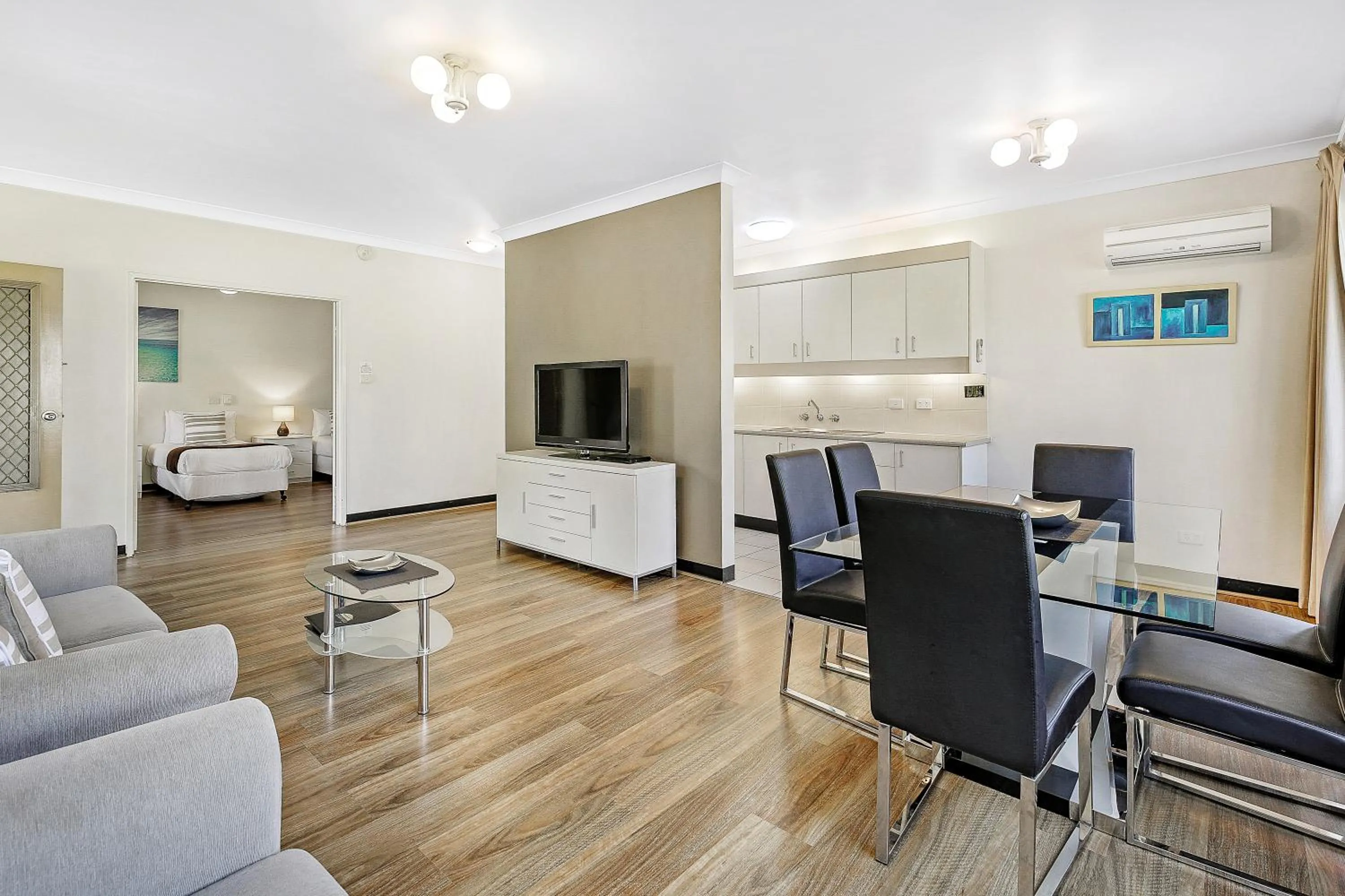 Living room in Smugglers On The Beach