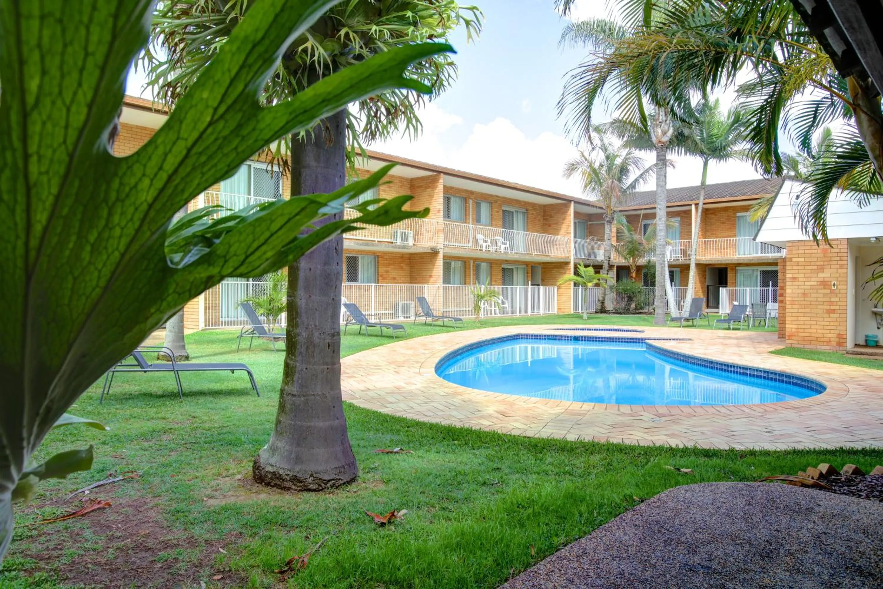 Property building in Beachpark Apartments Coffs Harbour