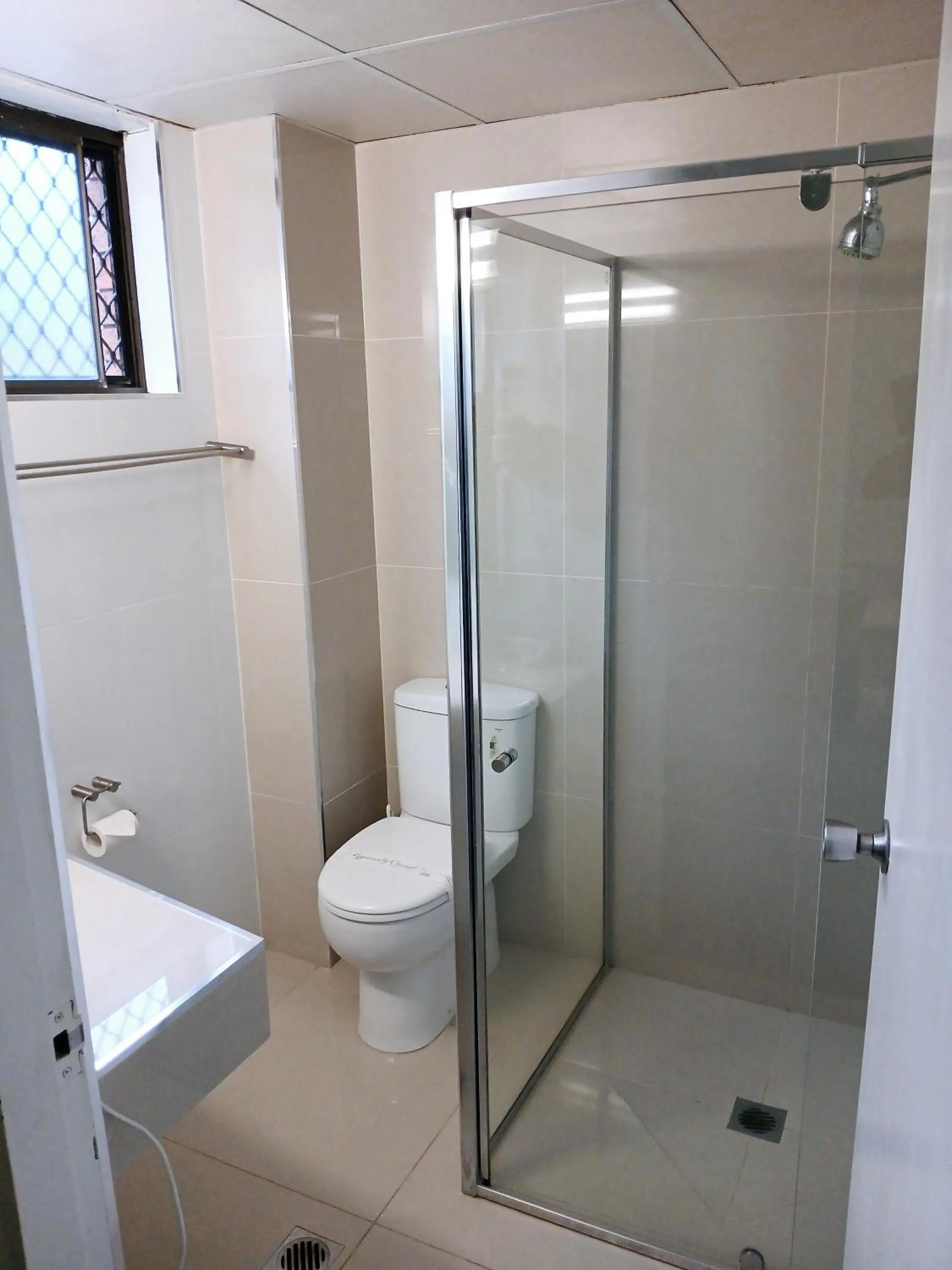 Bathroom in Coastal Bay Motel