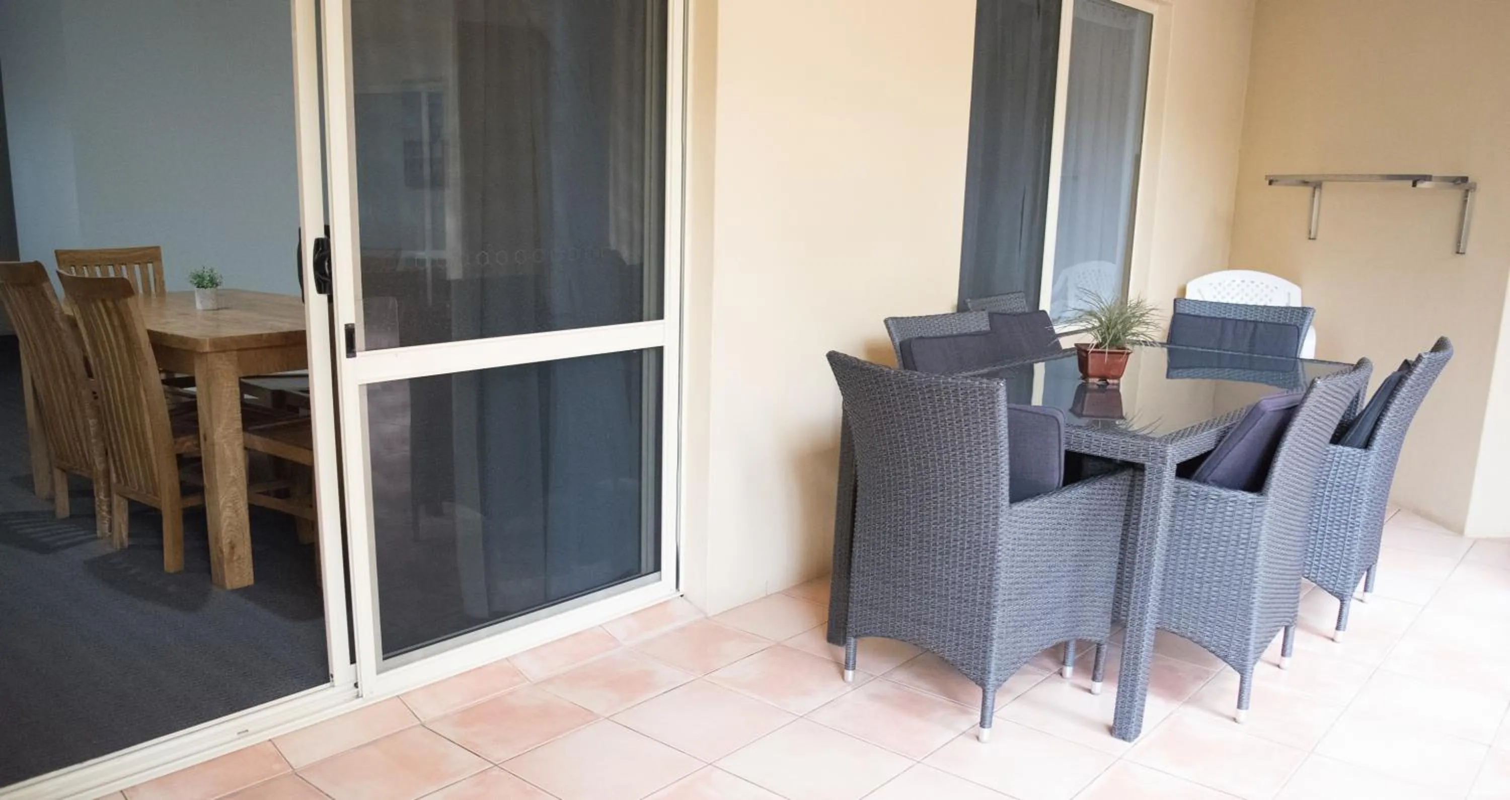 Patio in Beachside Holiday Apartments