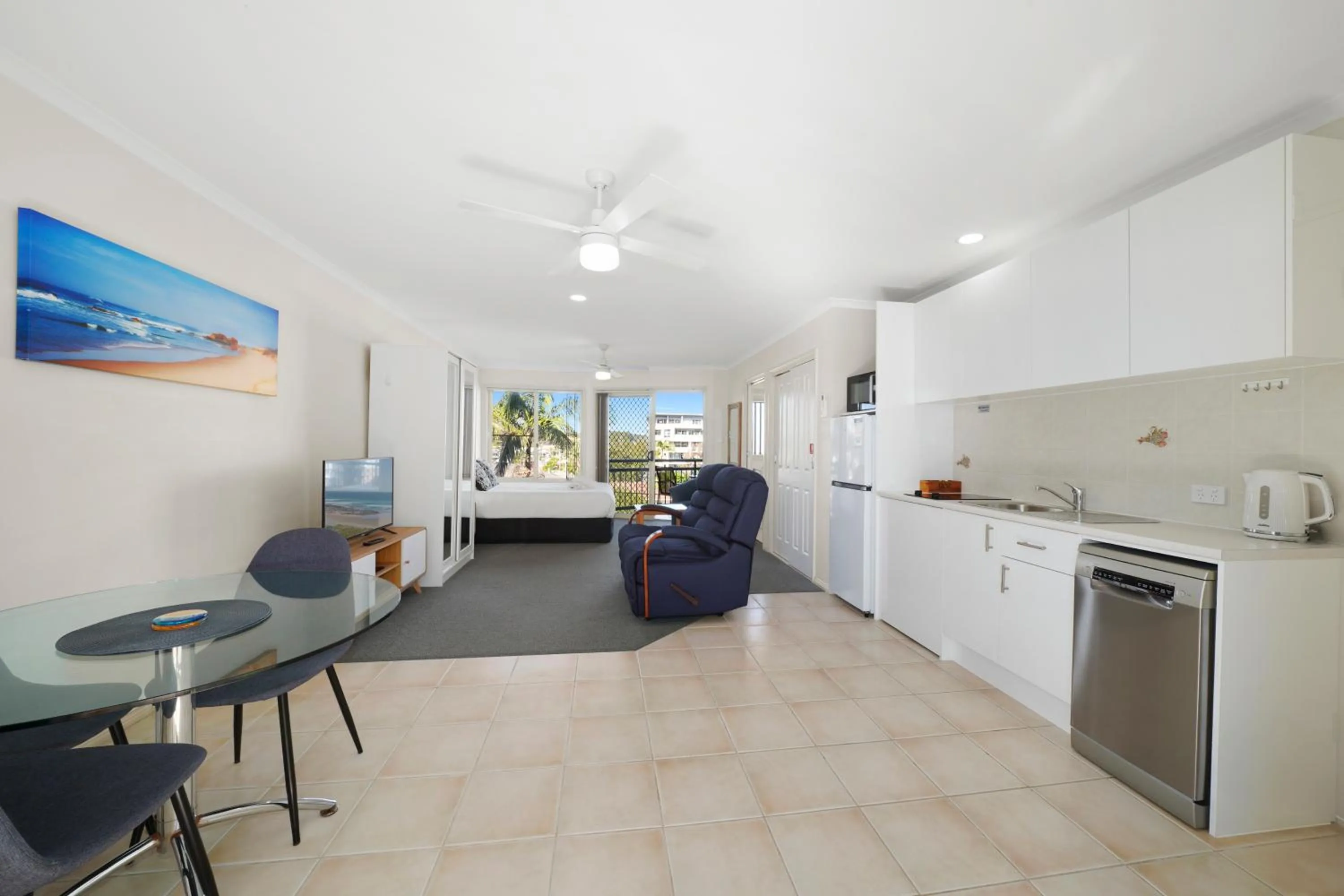 Kitchen or kitchenette in Town Beach Beachcomber Resort