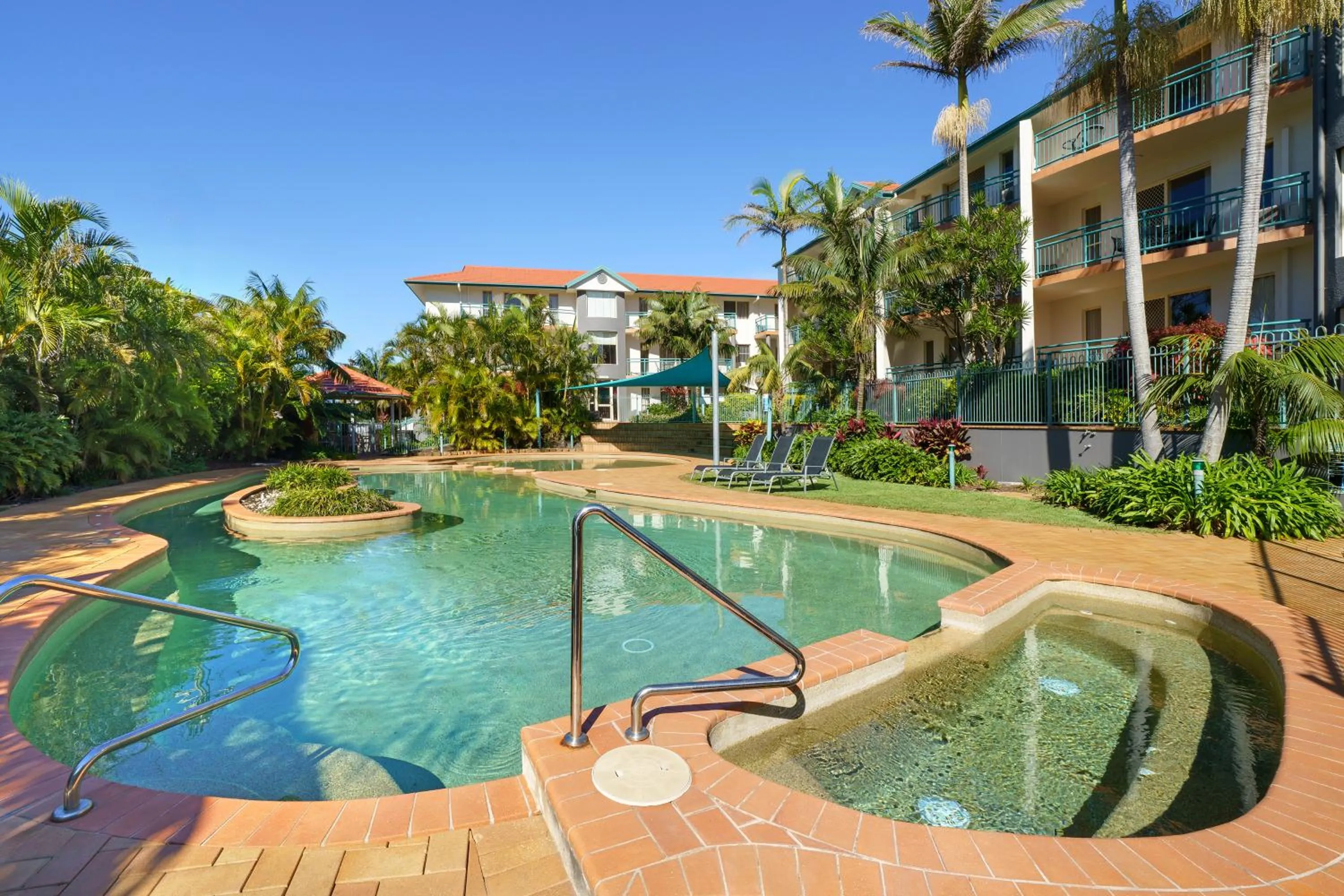 Swimming pool in Town Beach Beachcomber Resort