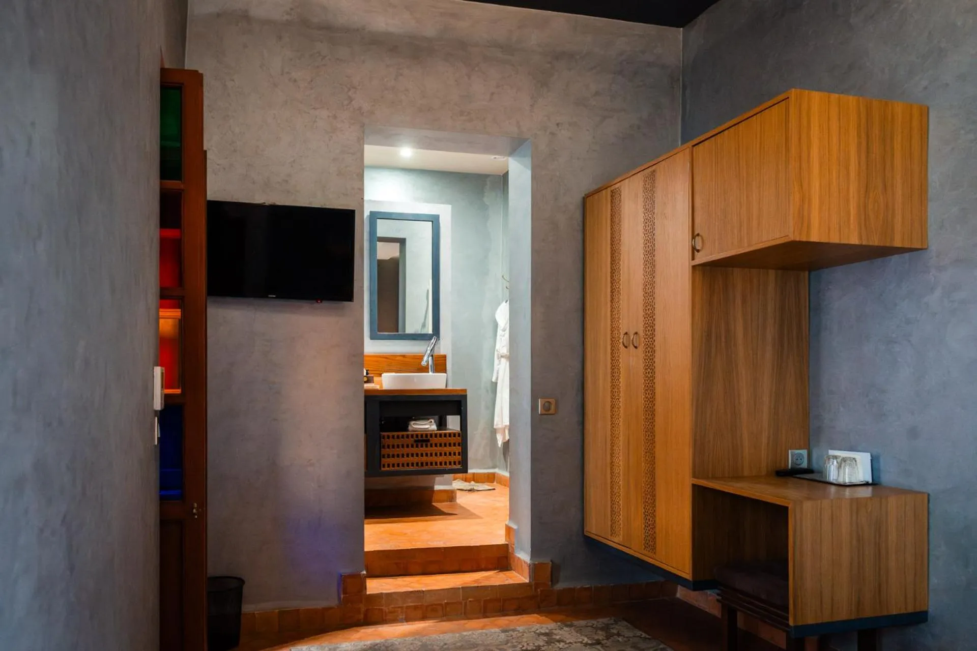 Bed in Ysalis Riad Restaurant & Spa