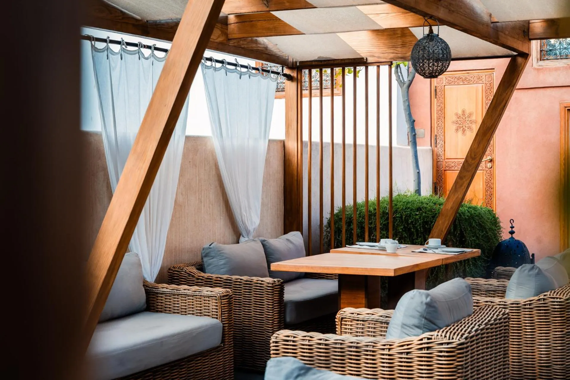 Living room in Ysalis Riad Restaurant & Spa