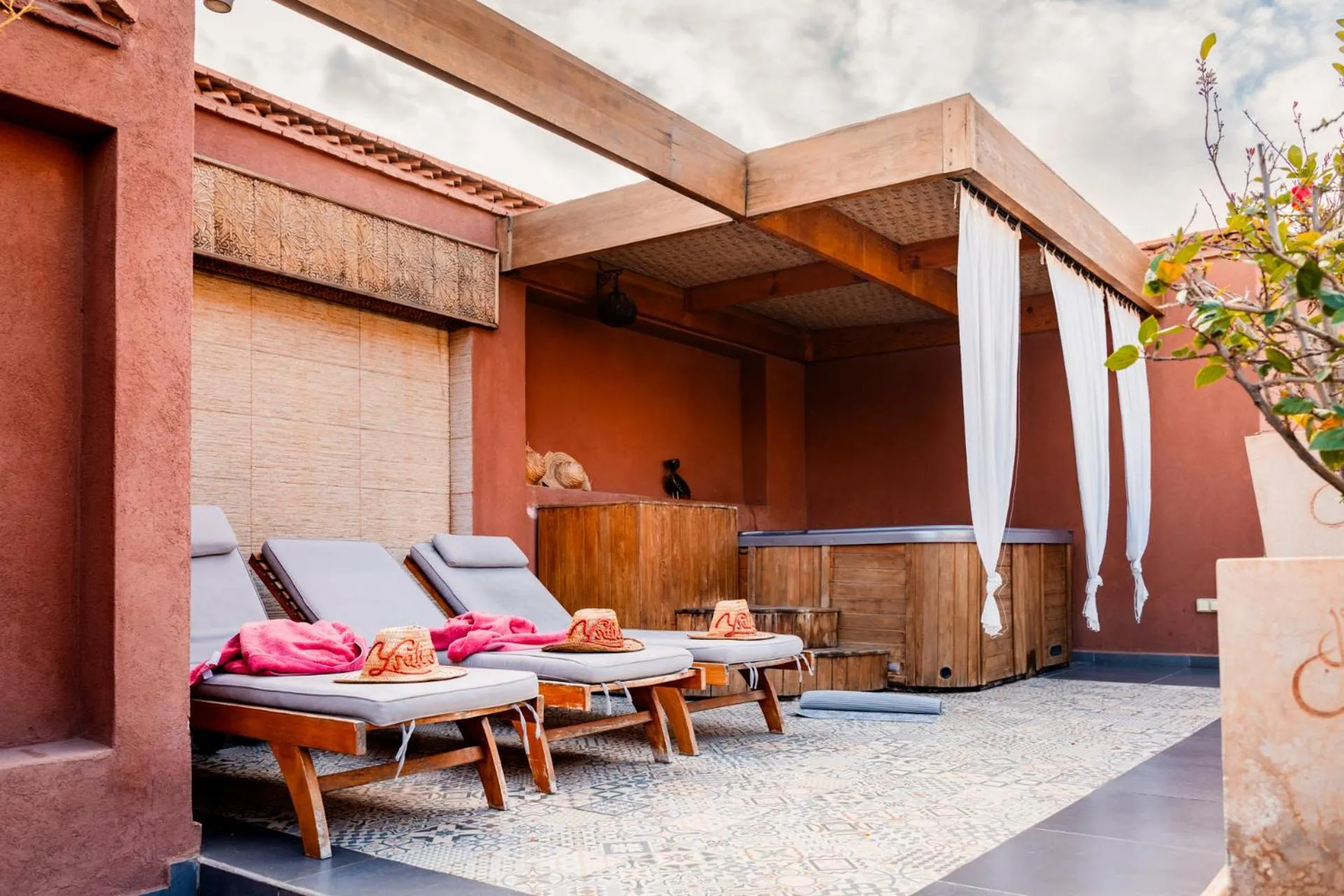 Patio in Ysalis Riad Restaurant & Spa