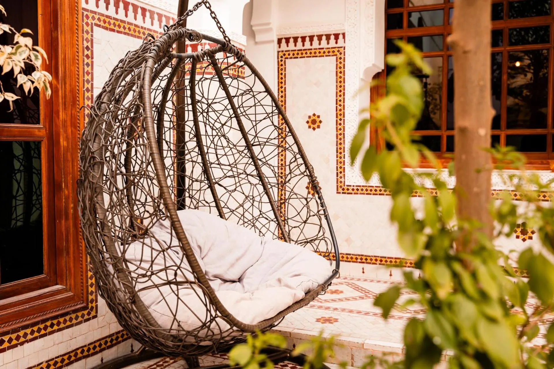 Patio in Ysalis Riad Restaurant & Spa
