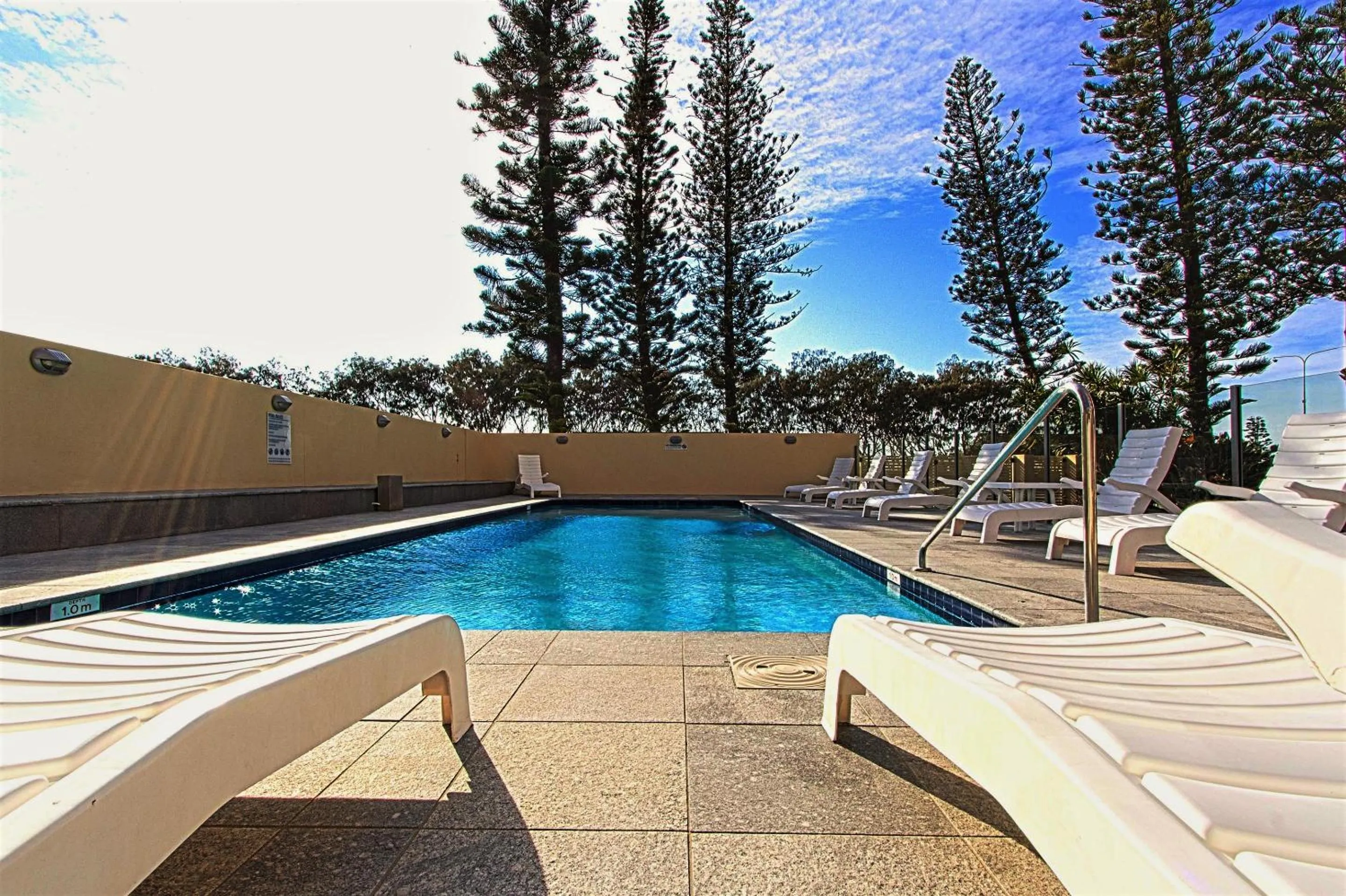 Swimming pool in Seacrest Beachfront Apartments Gold Coast