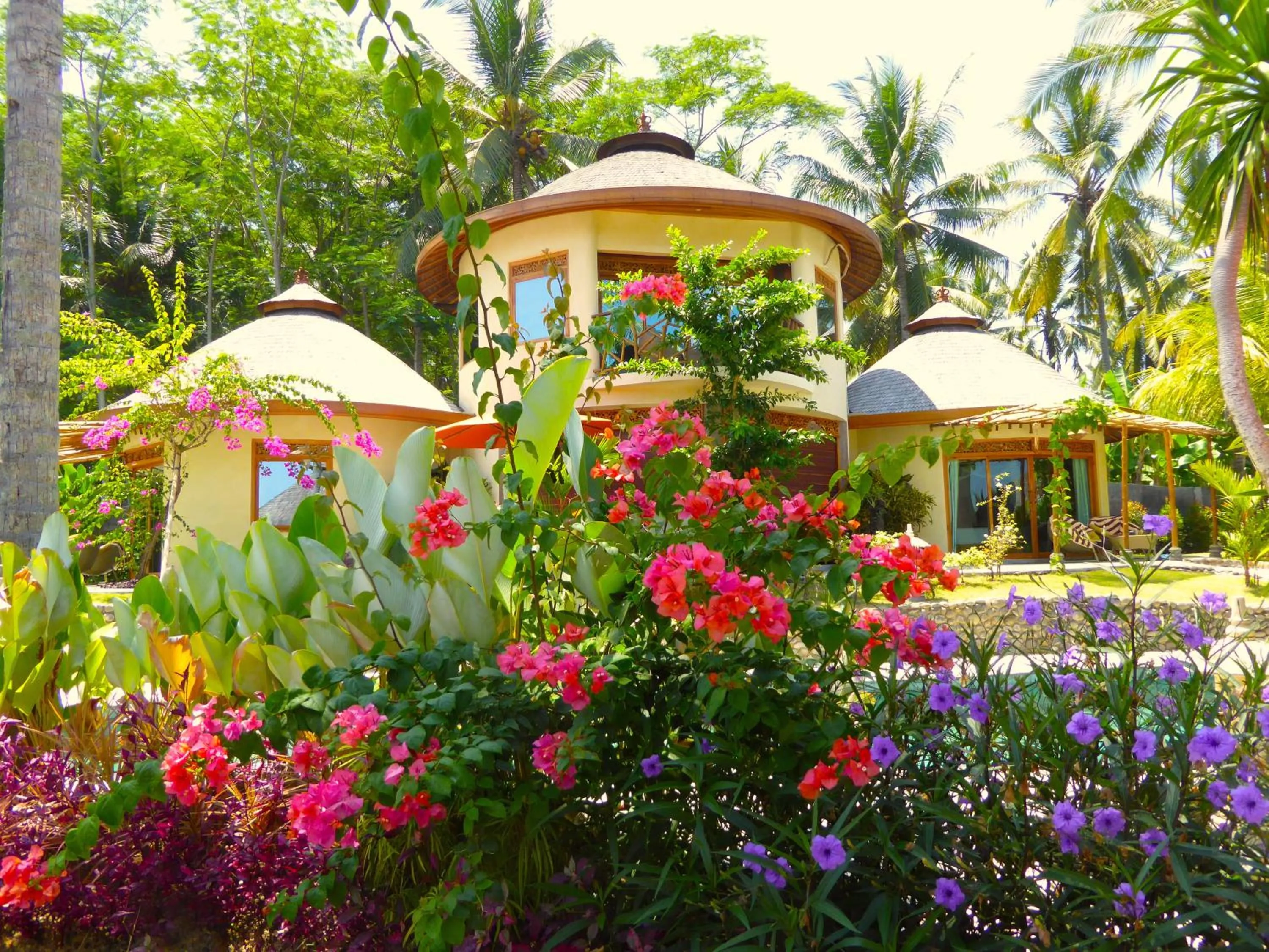 Garden in Puri Dajuma Beach Eco-Resort & Spa