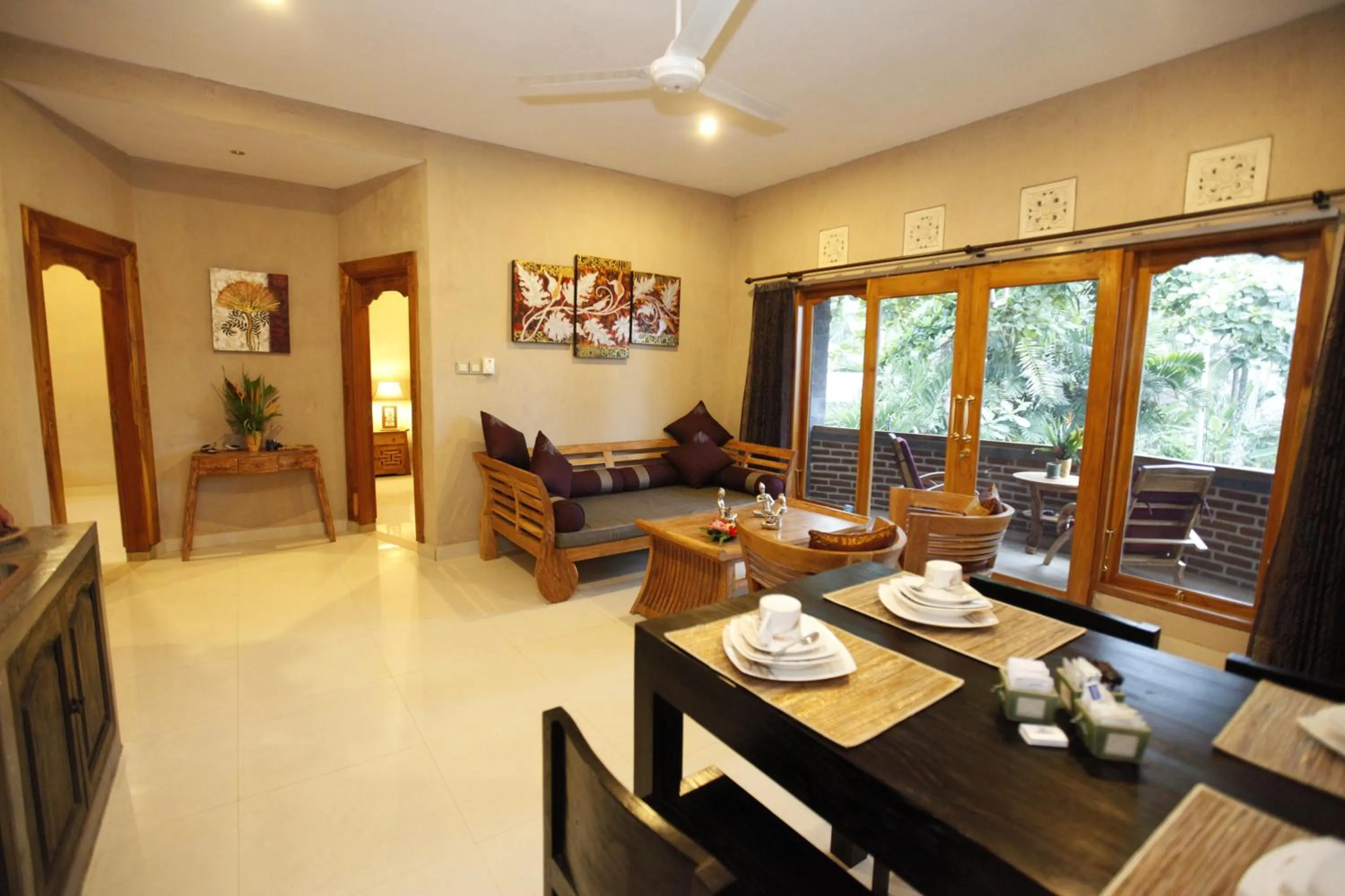 Living room in Puri Dajuma Beach Eco-Resort & Spa