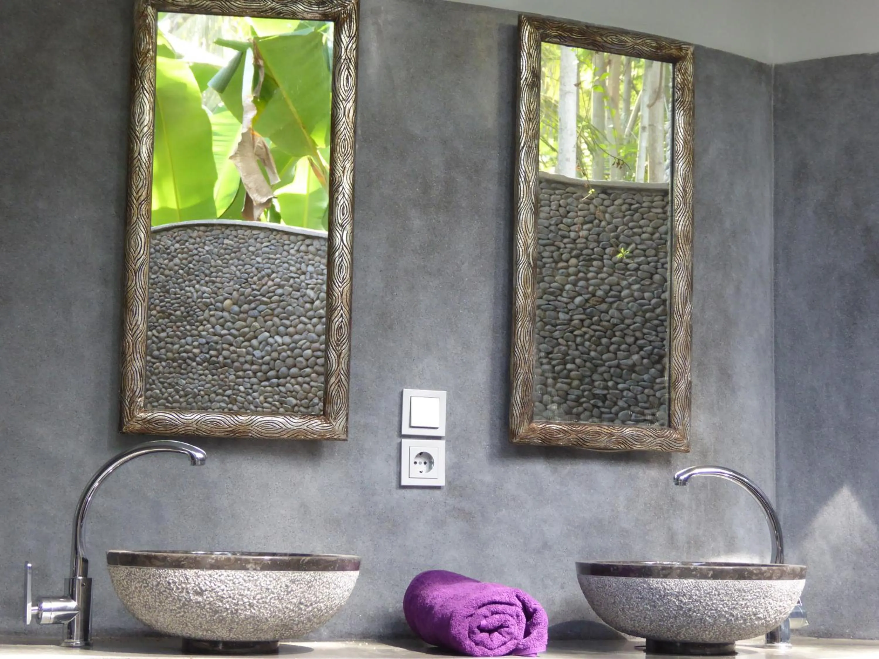 Bathroom in Puri Dajuma Beach Eco-Resort & Spa