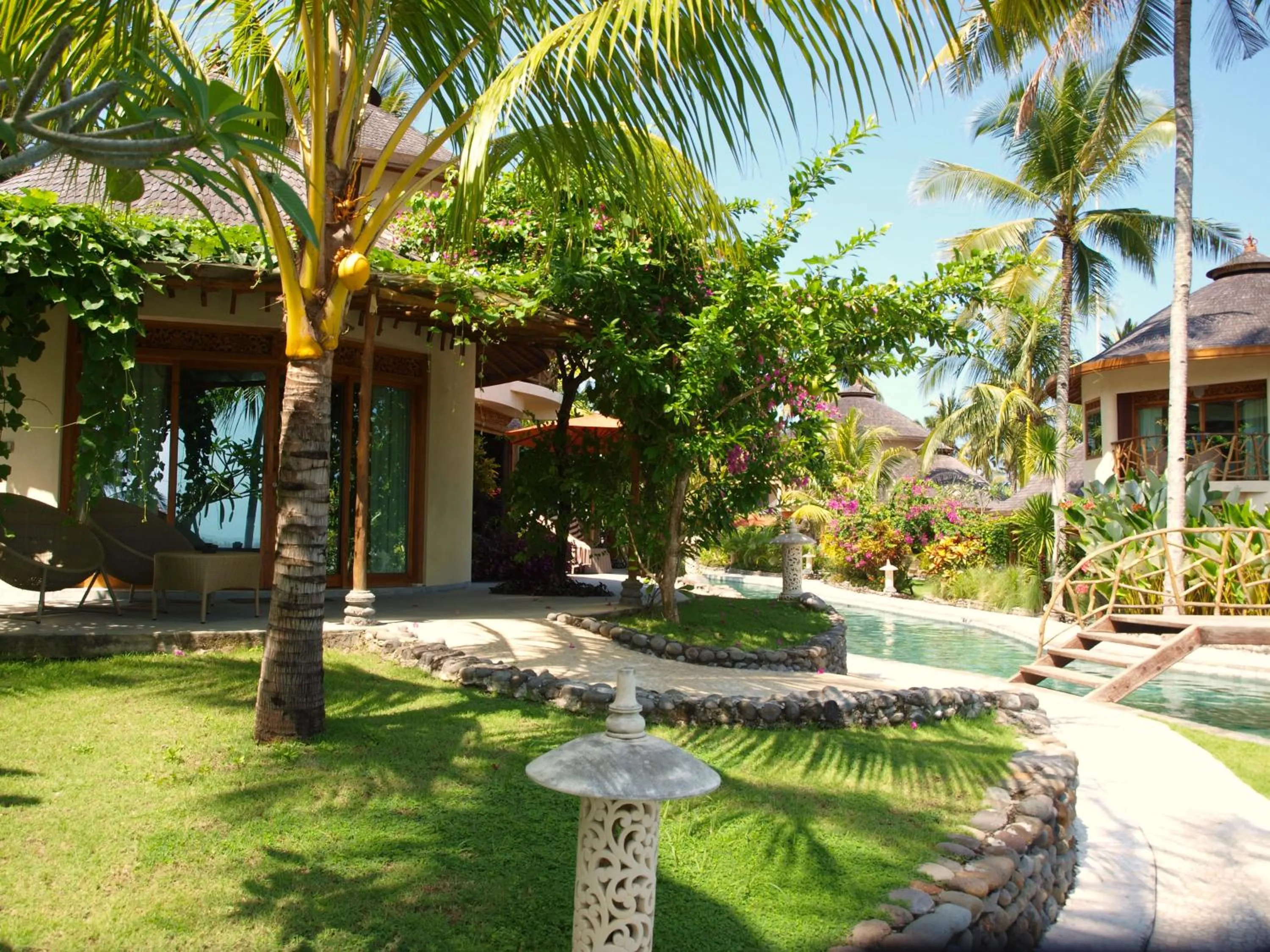 Garden in Puri Dajuma Beach Eco-Resort & Spa