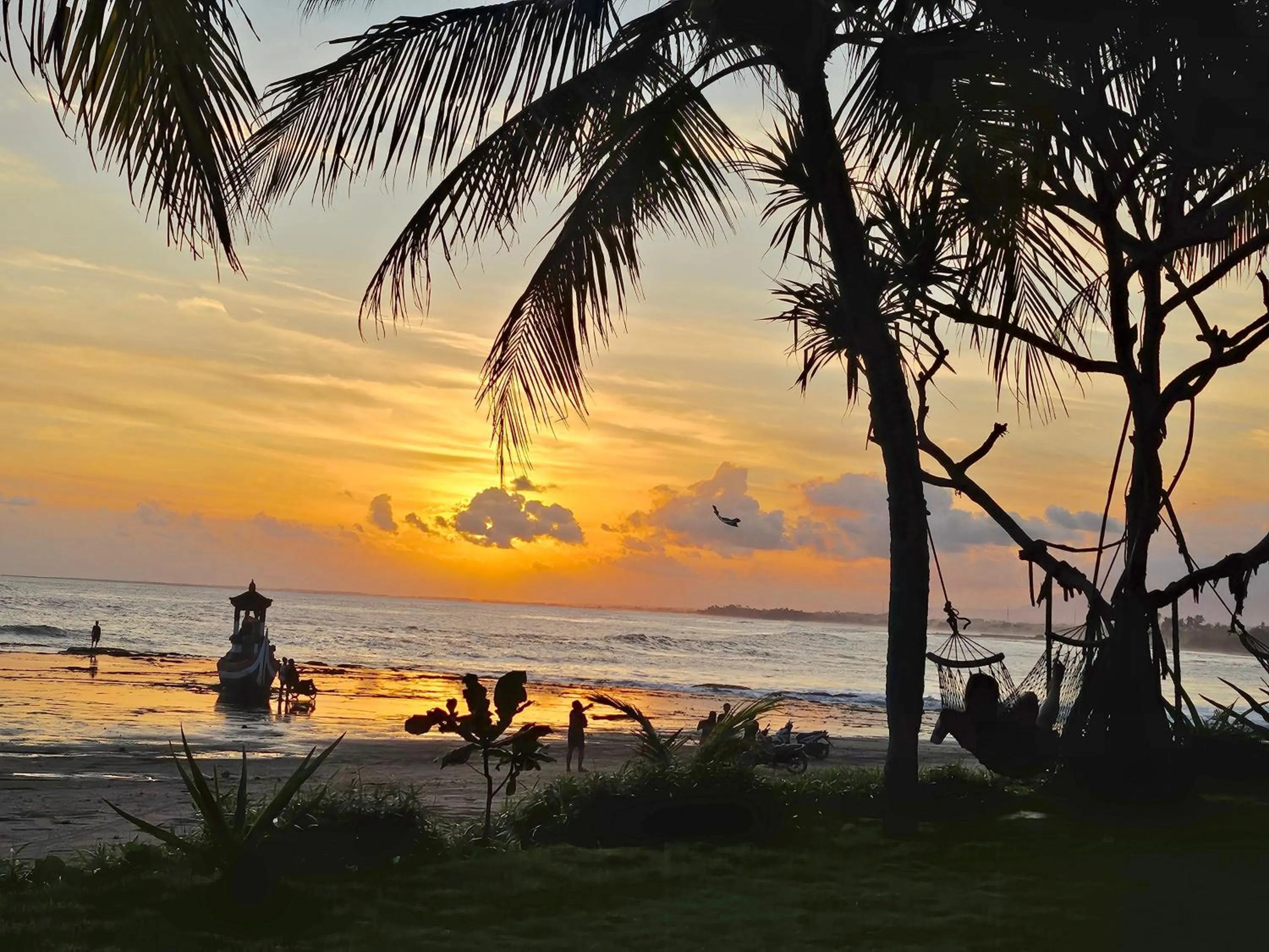 Sunset in Puri Dajuma Beach Eco-Resort & Spa