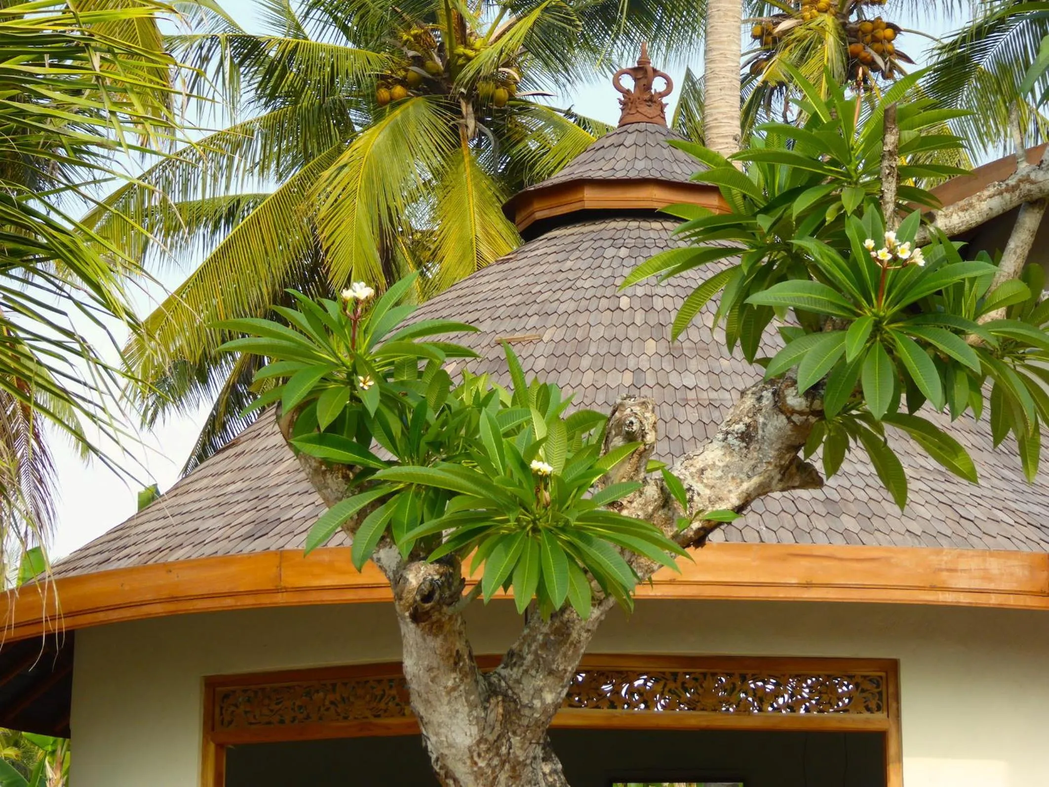 Decorative detail in Puri Dajuma Beach Eco-Resort & Spa