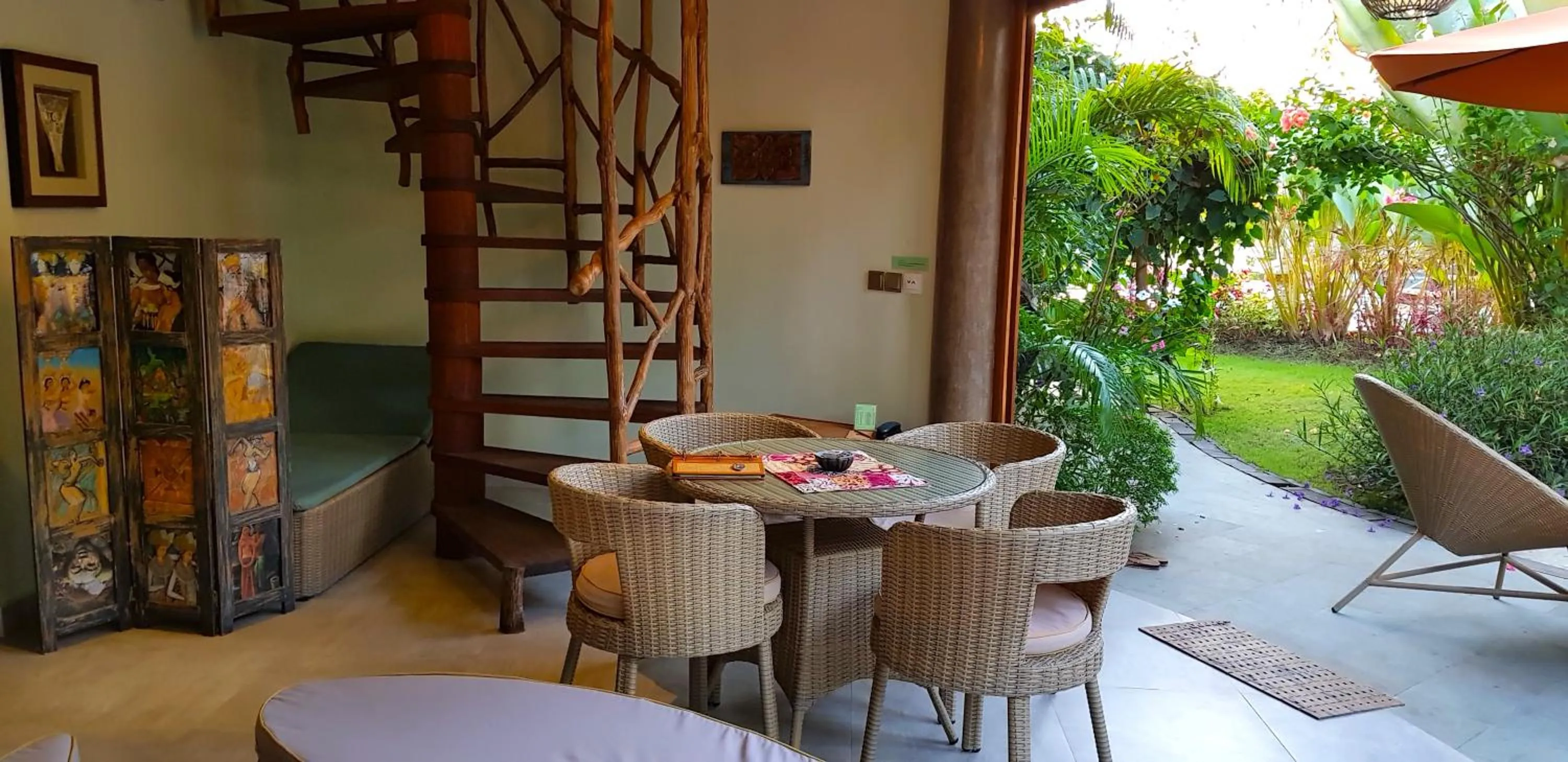 Living room in Puri Dajuma Beach Eco-Resort & Spa