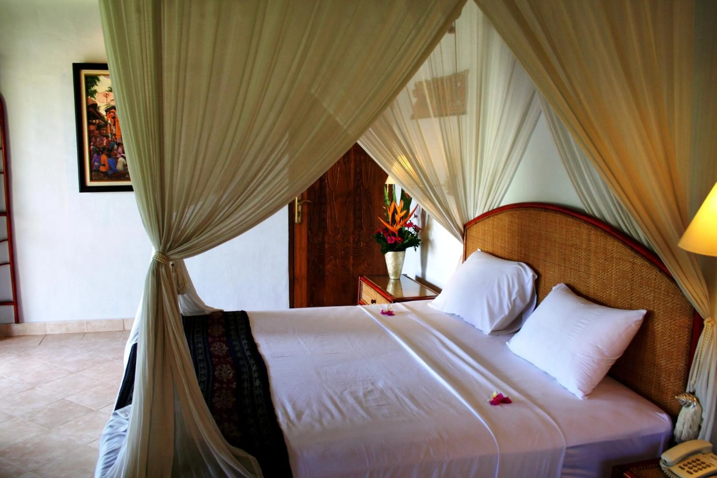 Bedroom, Bed in Puri Dajuma Beach Eco-Resort & Spa