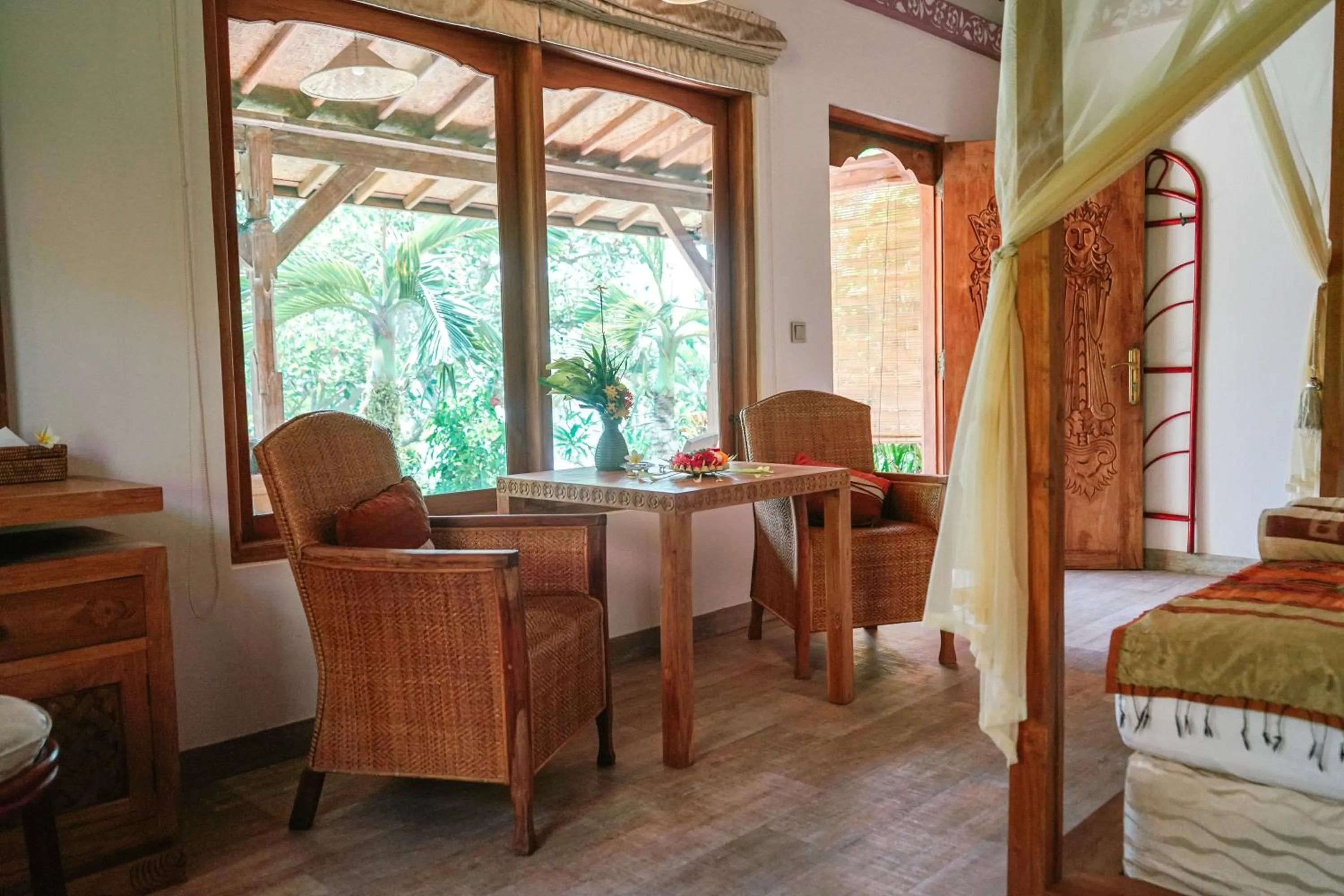 Bedroom in Puri Dajuma Beach Eco-Resort & Spa